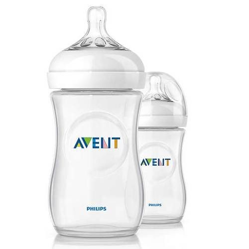 AVENT Biberon Natural 2 x 260 ml 1+ mois