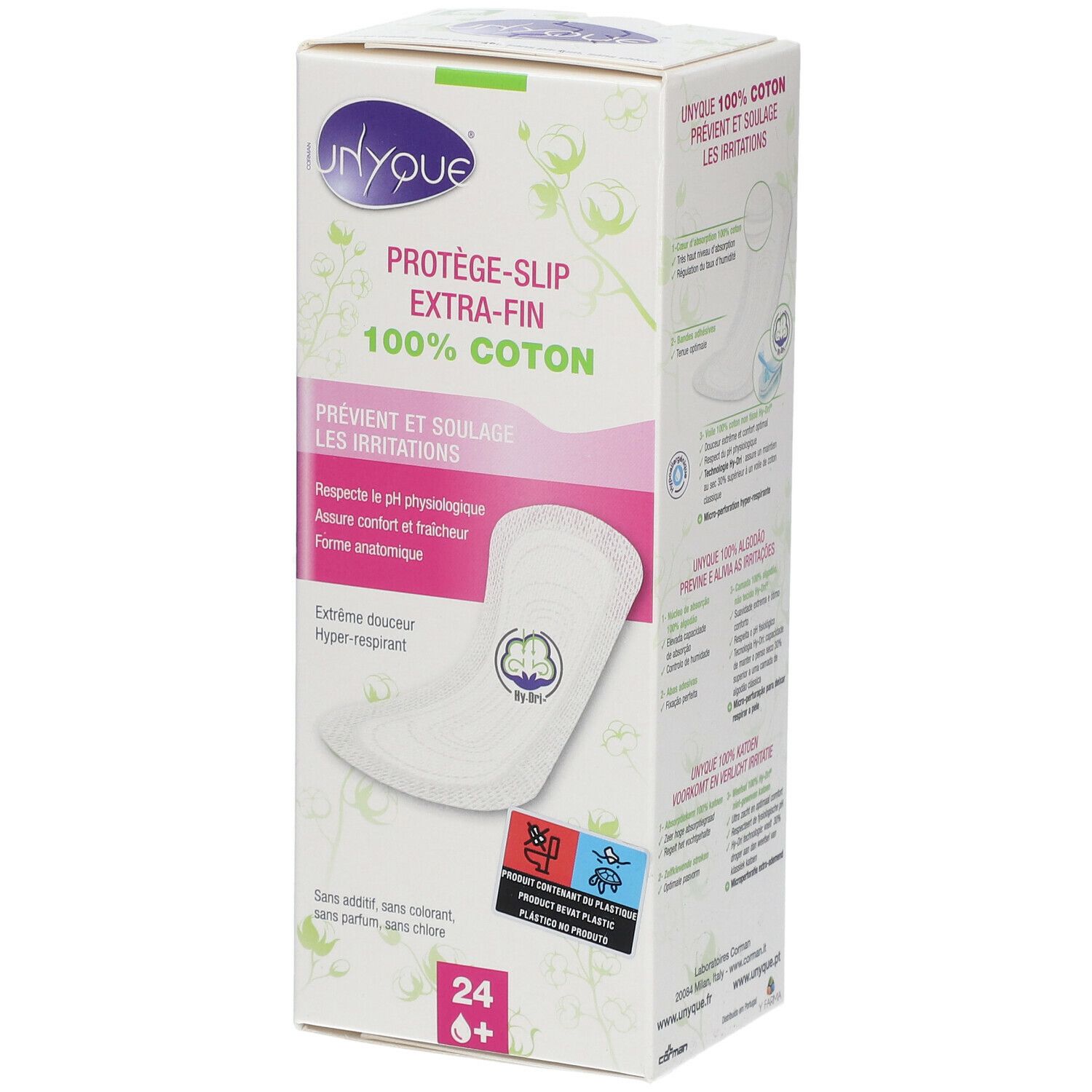 Unyque® Protège-slips extra fins x24