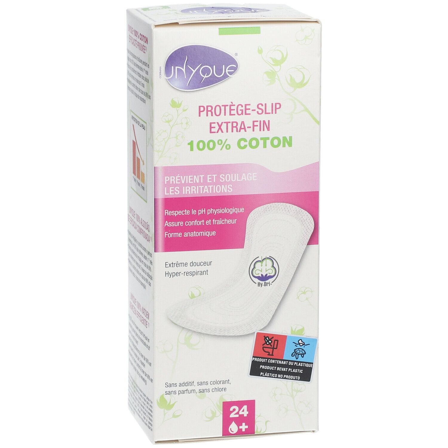 Unyque® Protège-slips extra fins x24
