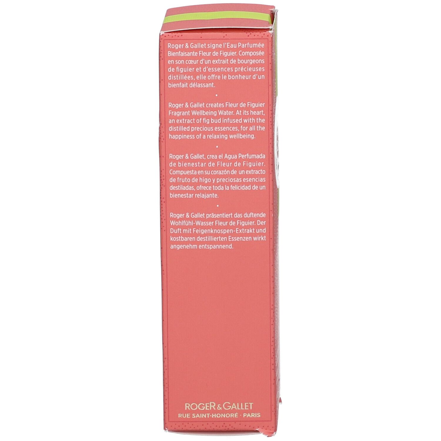 Roger & Gallet Eau Fraîche Parfumée Bienfaisante Fleur de Figuier