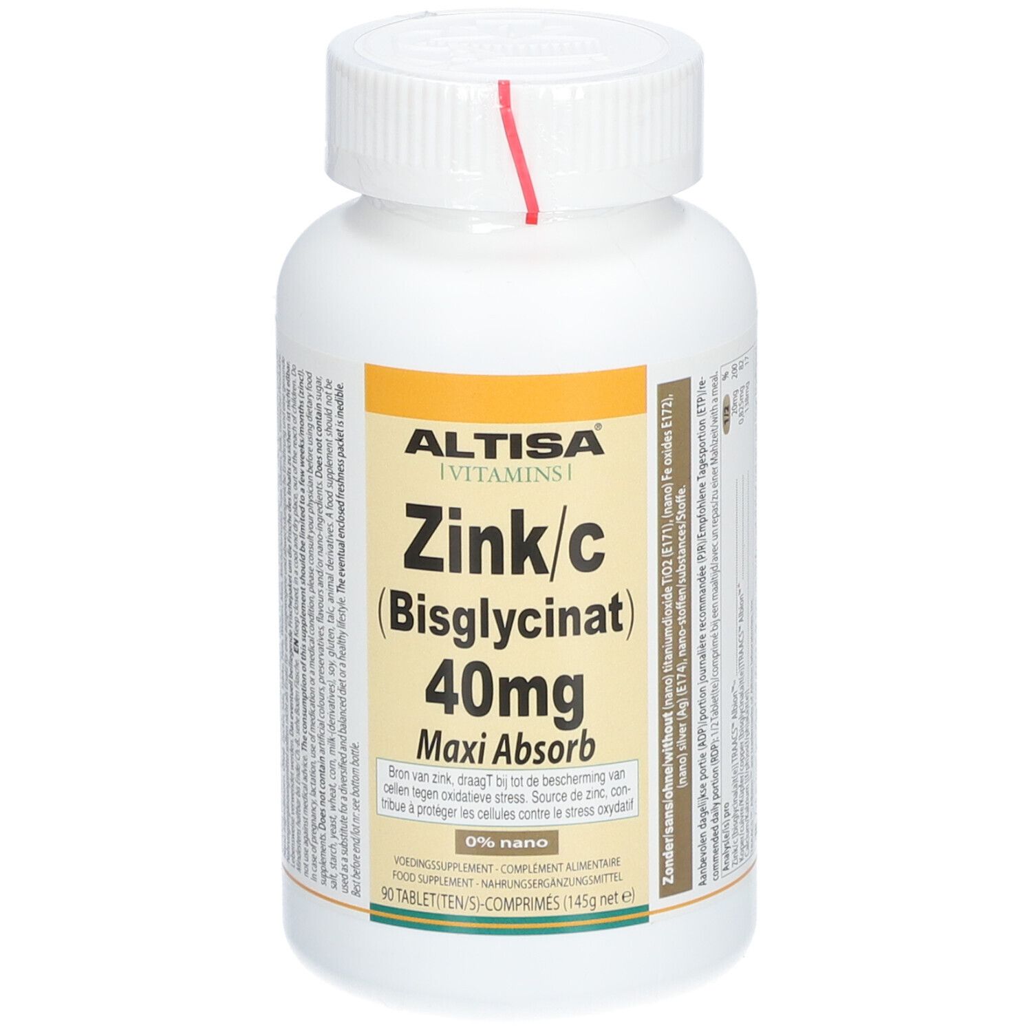 Altisa® Zinc Bisglycinate 40 mg