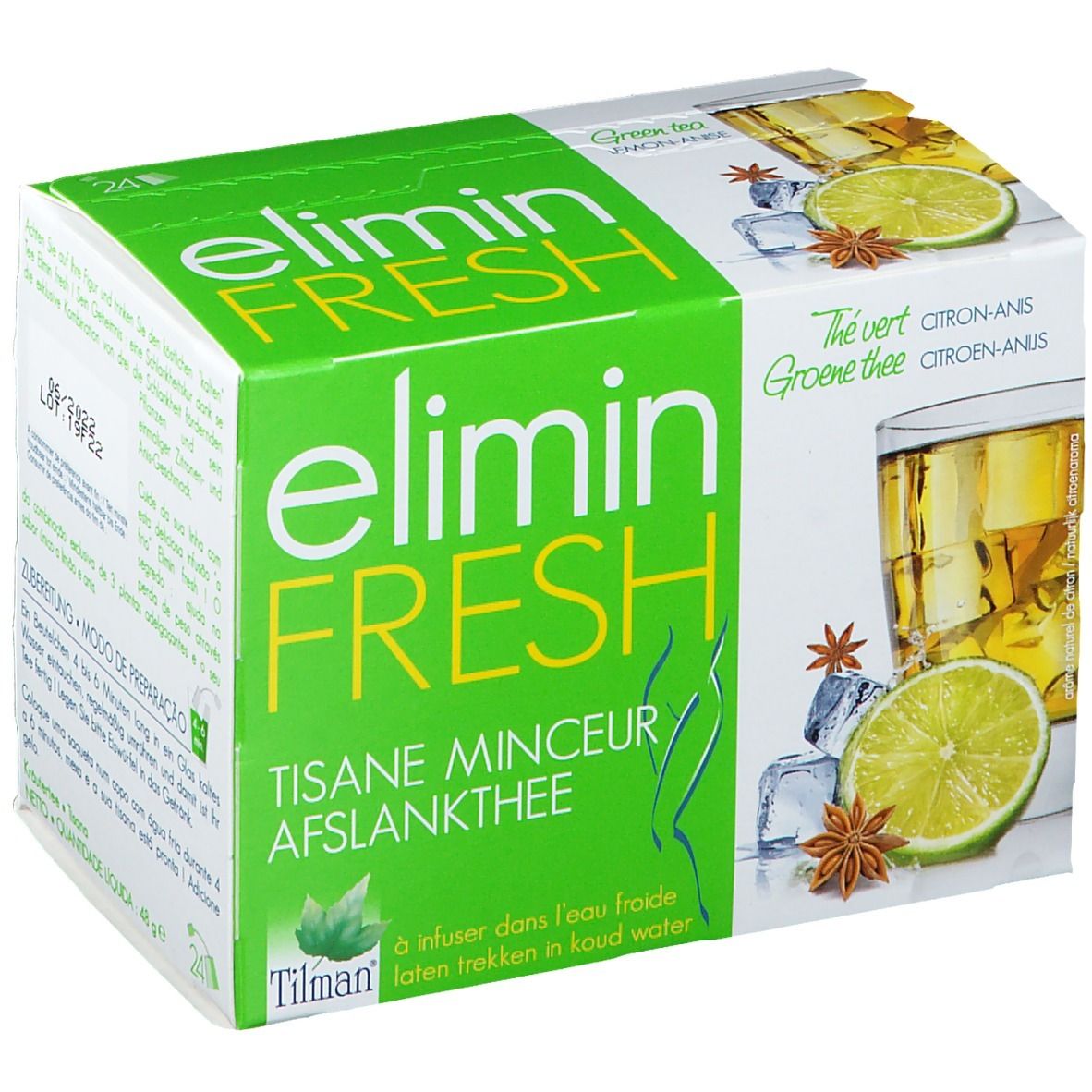 Tilman® elimin Fresh Tisane Minceur Citron/Anis