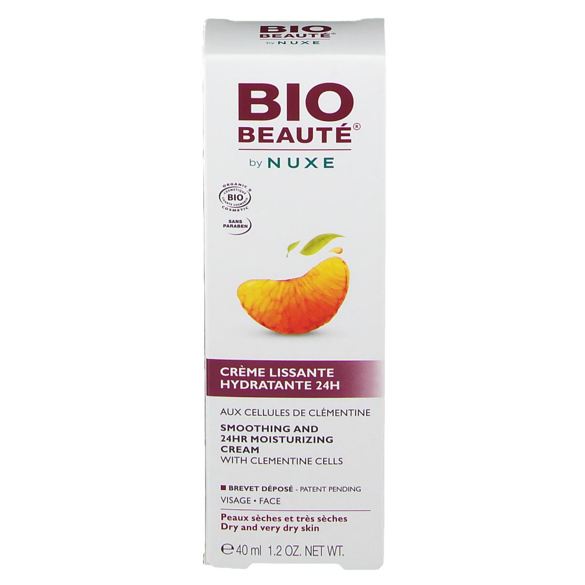 Nuxe Bio Beauté® Crème lissante hydratante 24h