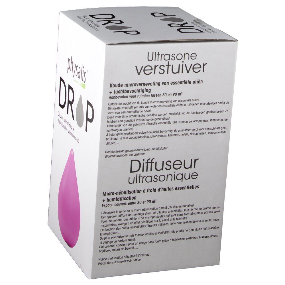Physalis Diffuseur Ultrasonique Drop Fuchsia