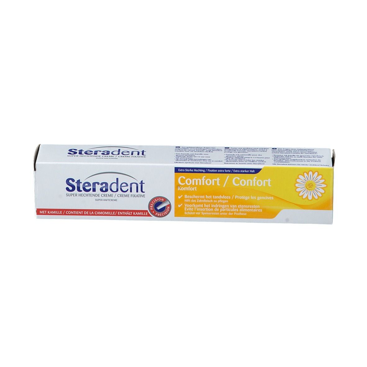 Steradent Confort Crème super fixative Camomille