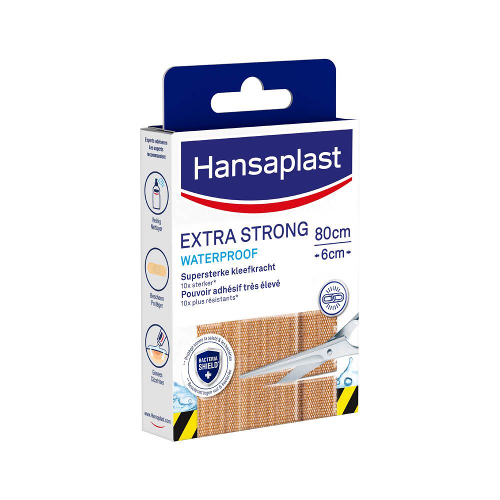 Hansaplast Extra-strong Waterproof 80 x 6 cm