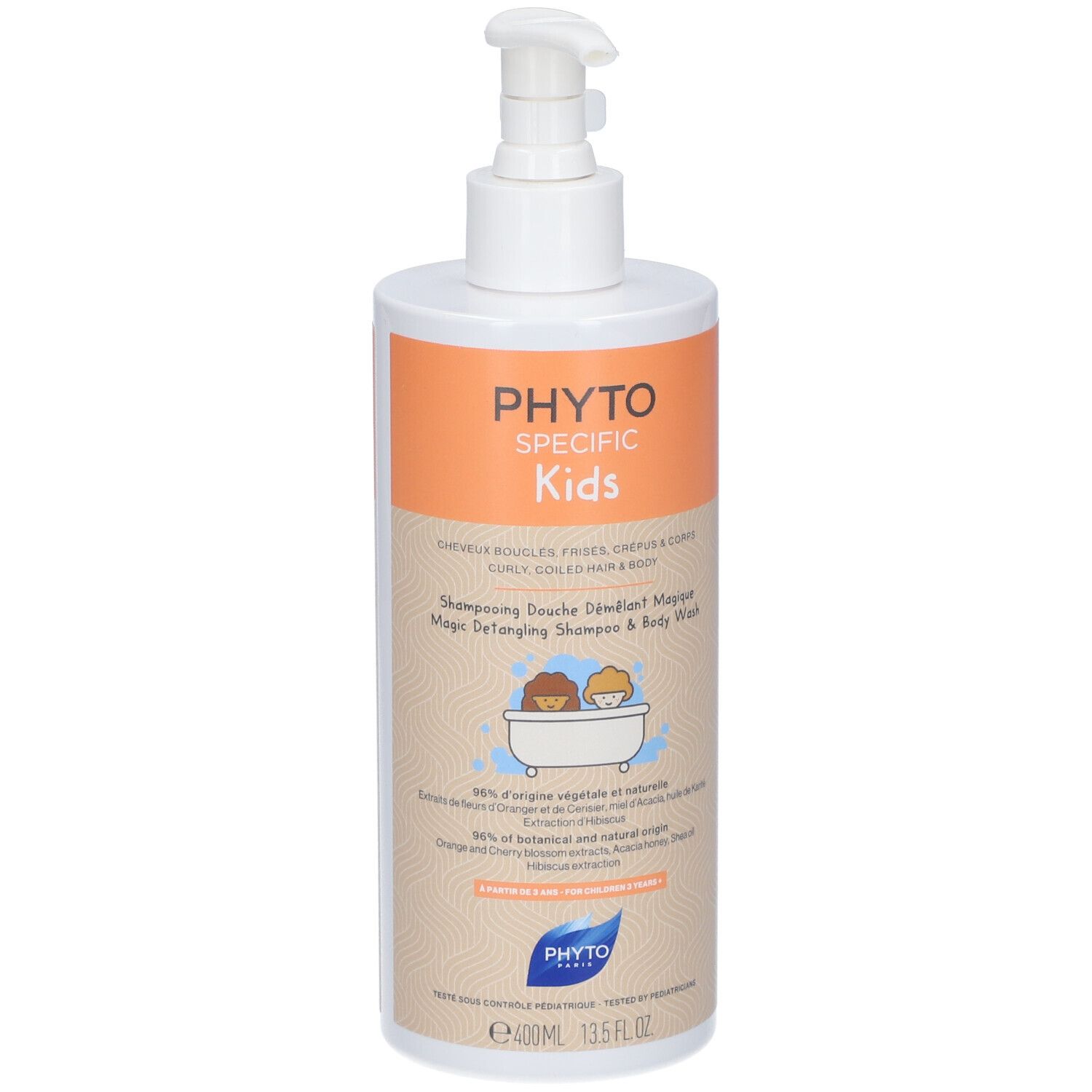 PHYTO PHYTOSPECIFIC Kids Shampooing Douche Démêlant Magique