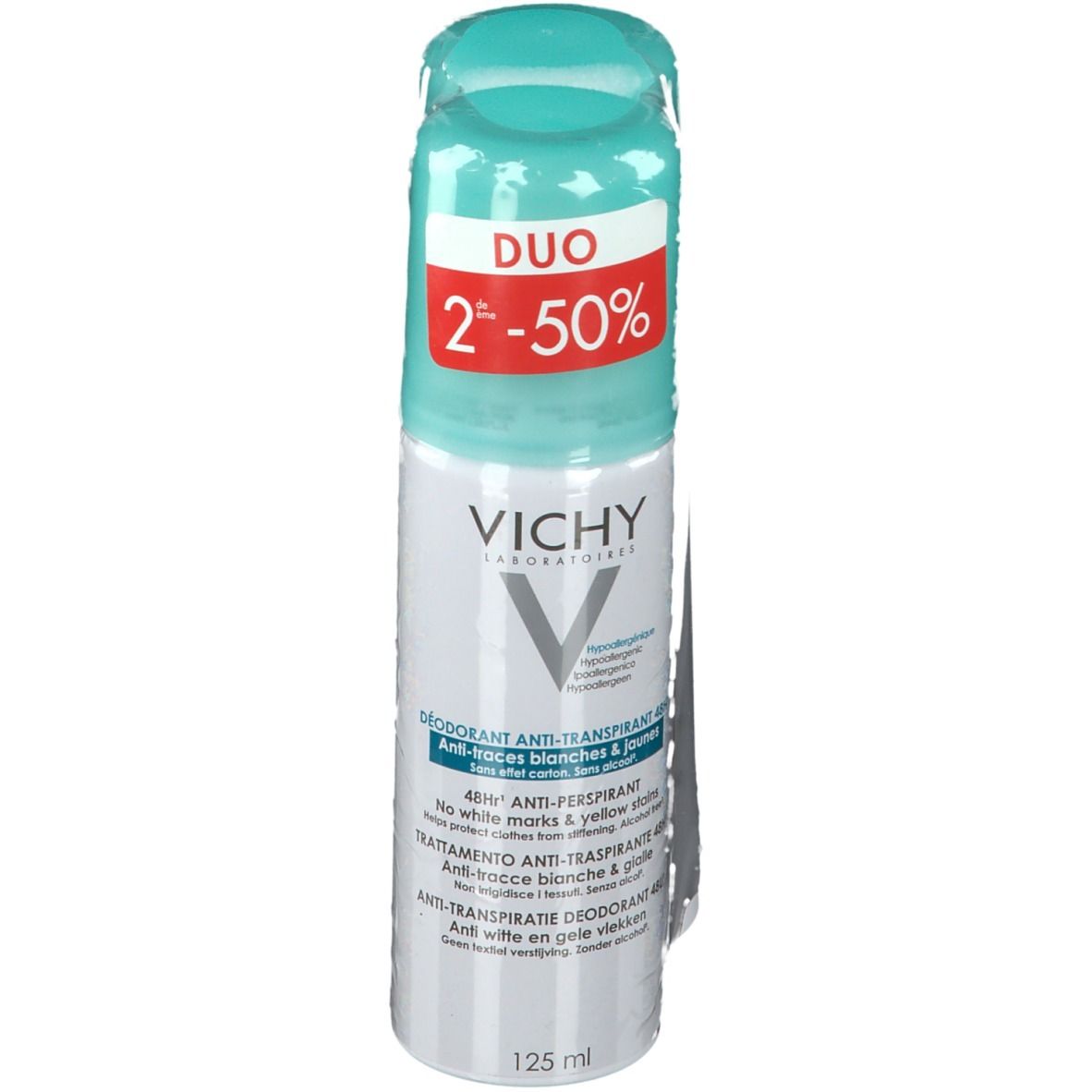 VICHY Déodorant anti-transpirant anti-traces