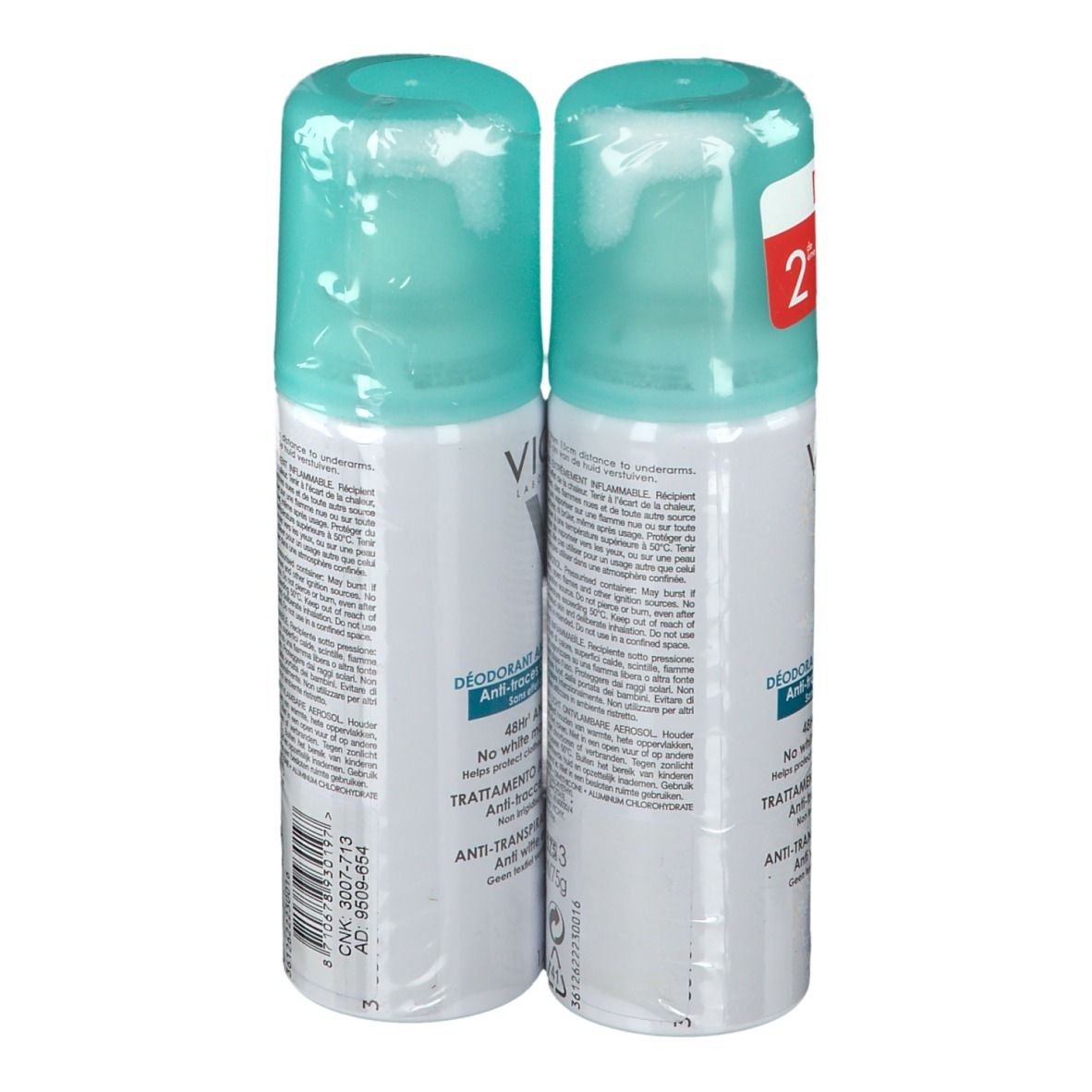 VICHY Déodorant anti-transpirant anti-traces
