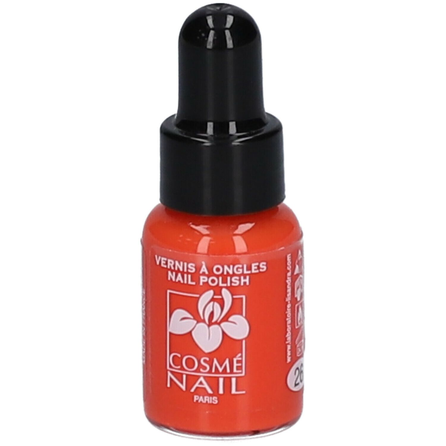 Lisandra Cosménail Vernis à  Ongles 26 Orange