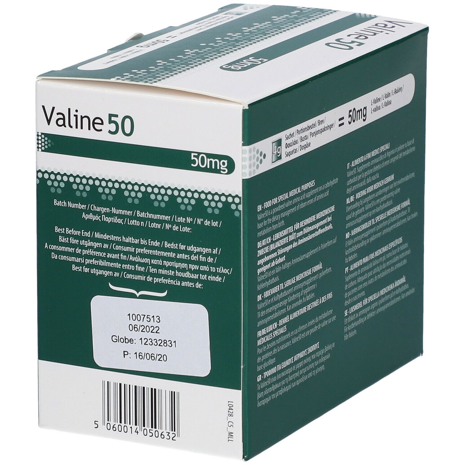 Vitaflo Valine 50