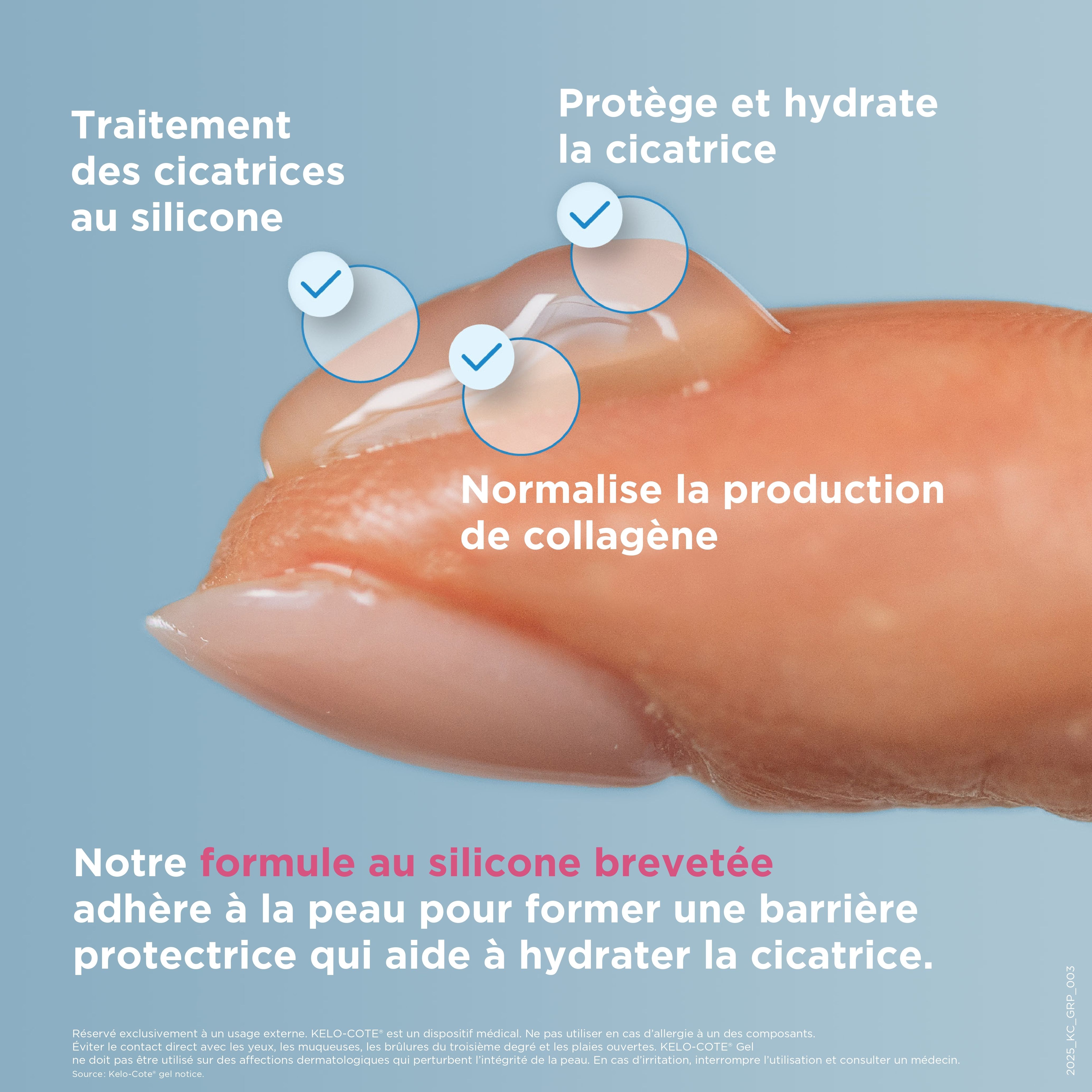 KELO-COTE® Gel pour cicatrices