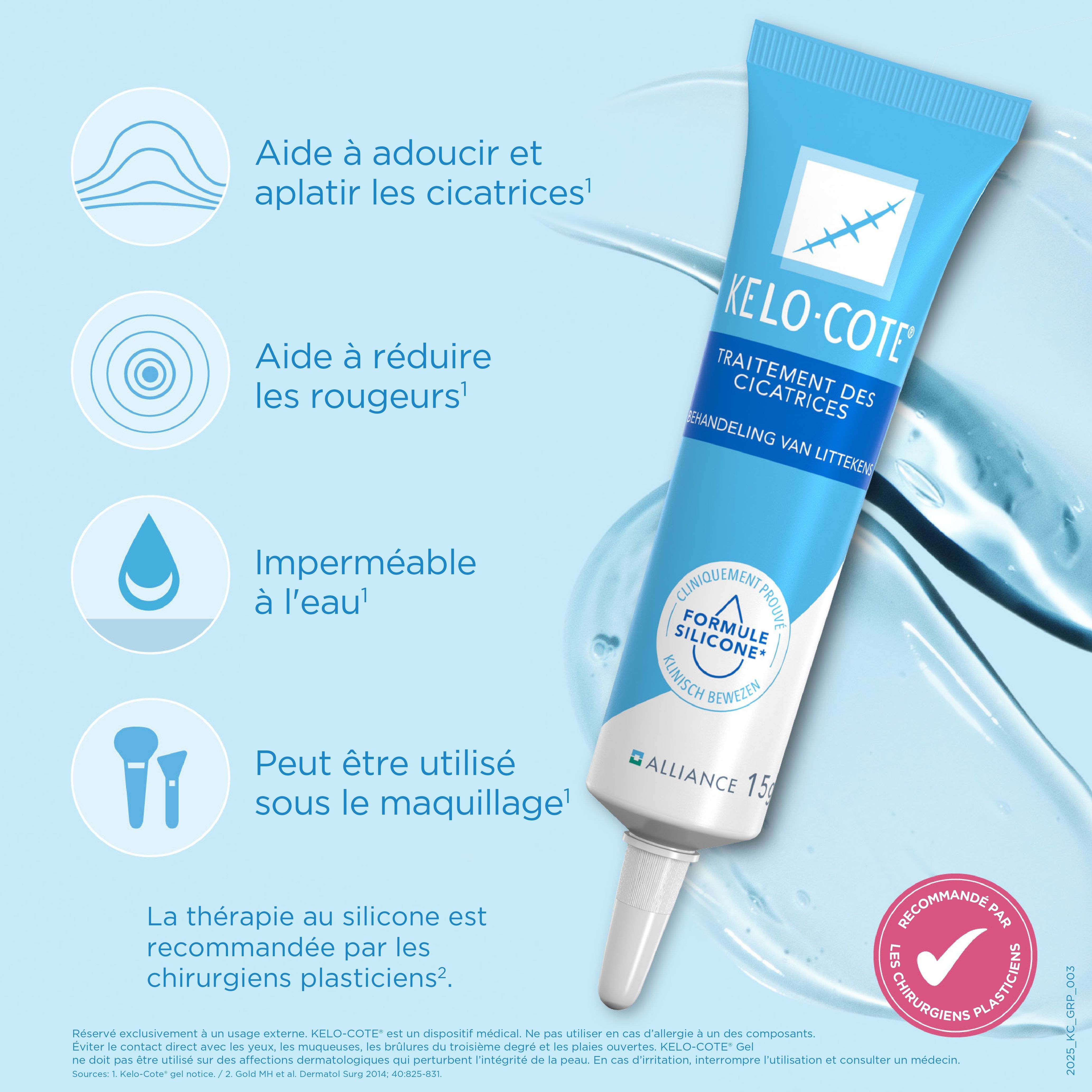KELO-COTE® Gel pour cicatrices