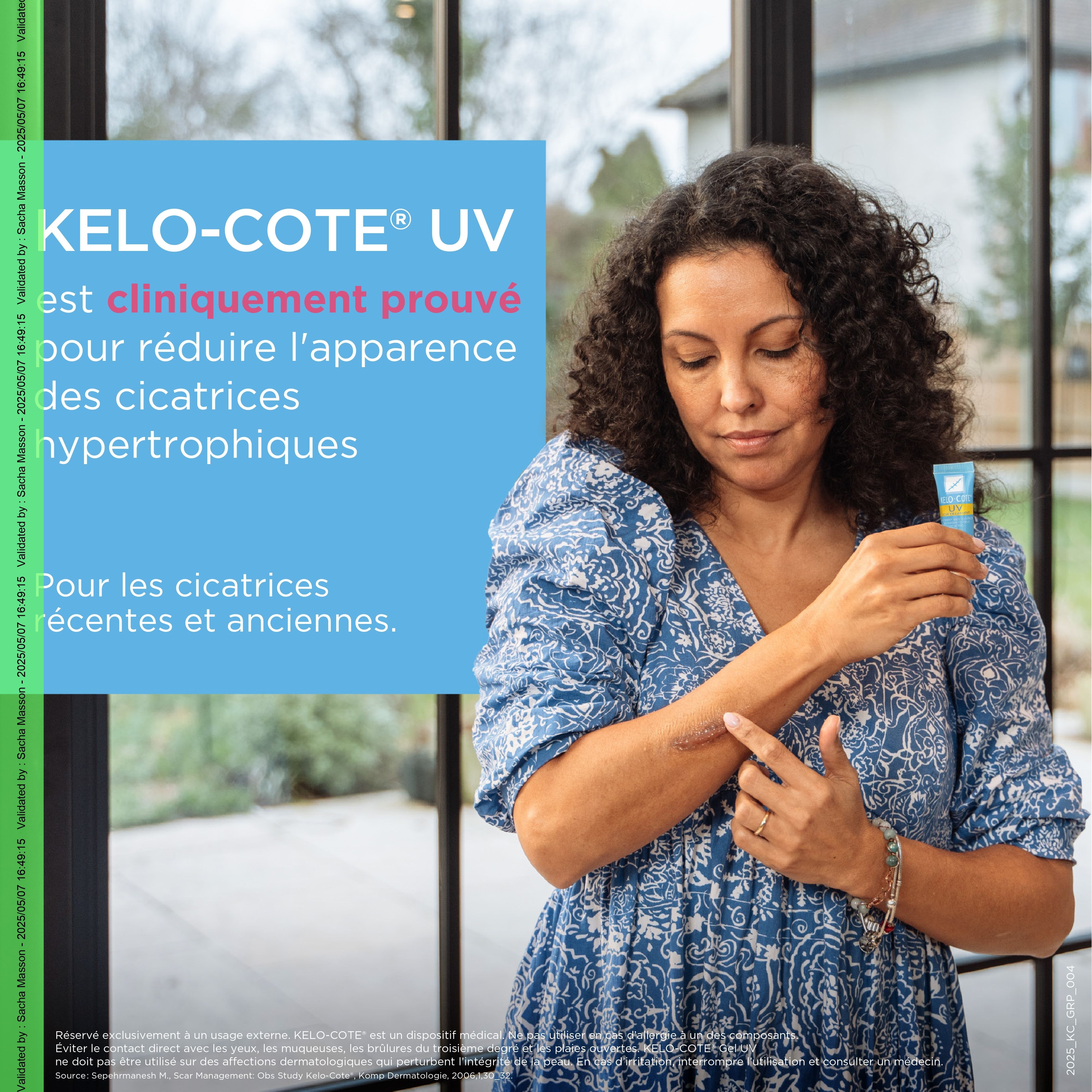 KELO-COTE® UV gel pour cicatrices