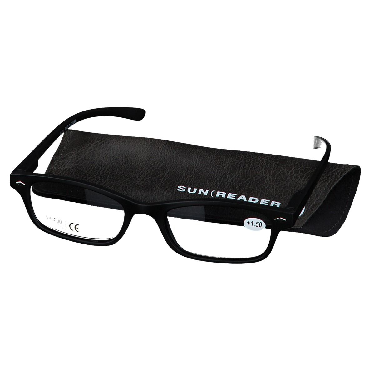 SUNREADER® Lunettes de lecture, solaire Noir +1.50