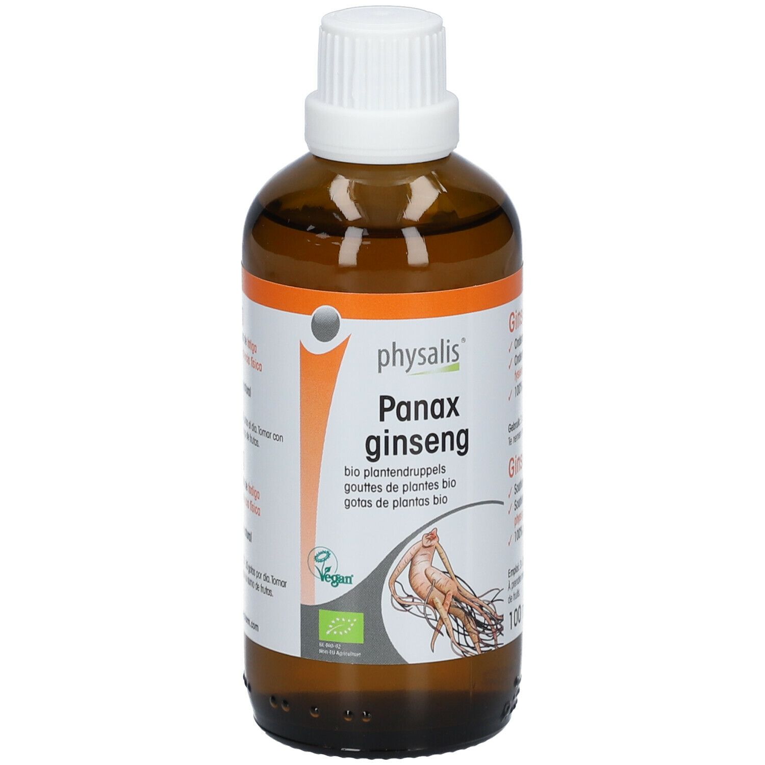 Physalis® Panax Ginseng  Gouttes de plantes