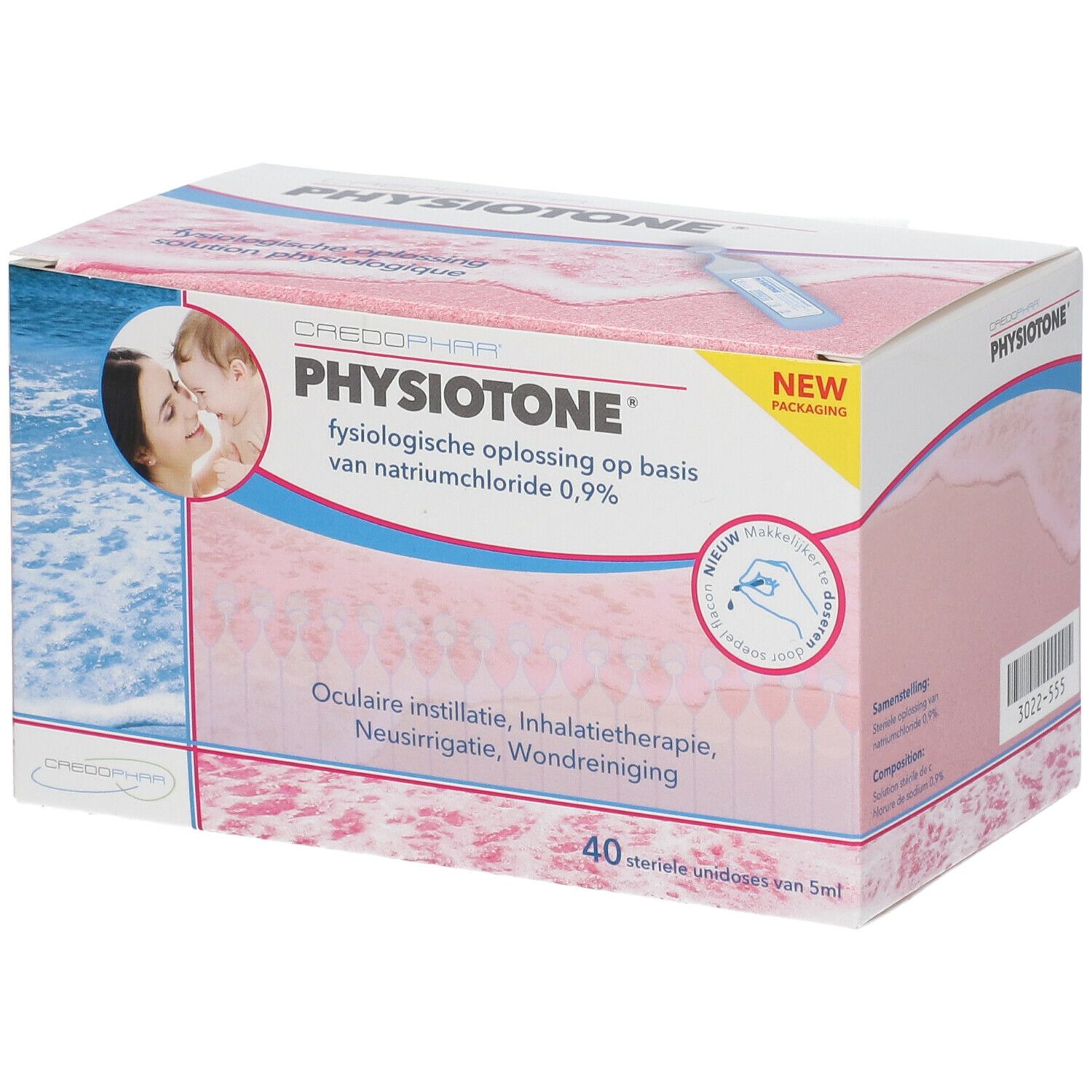 Physiotone® Solution nettoyante physiologique