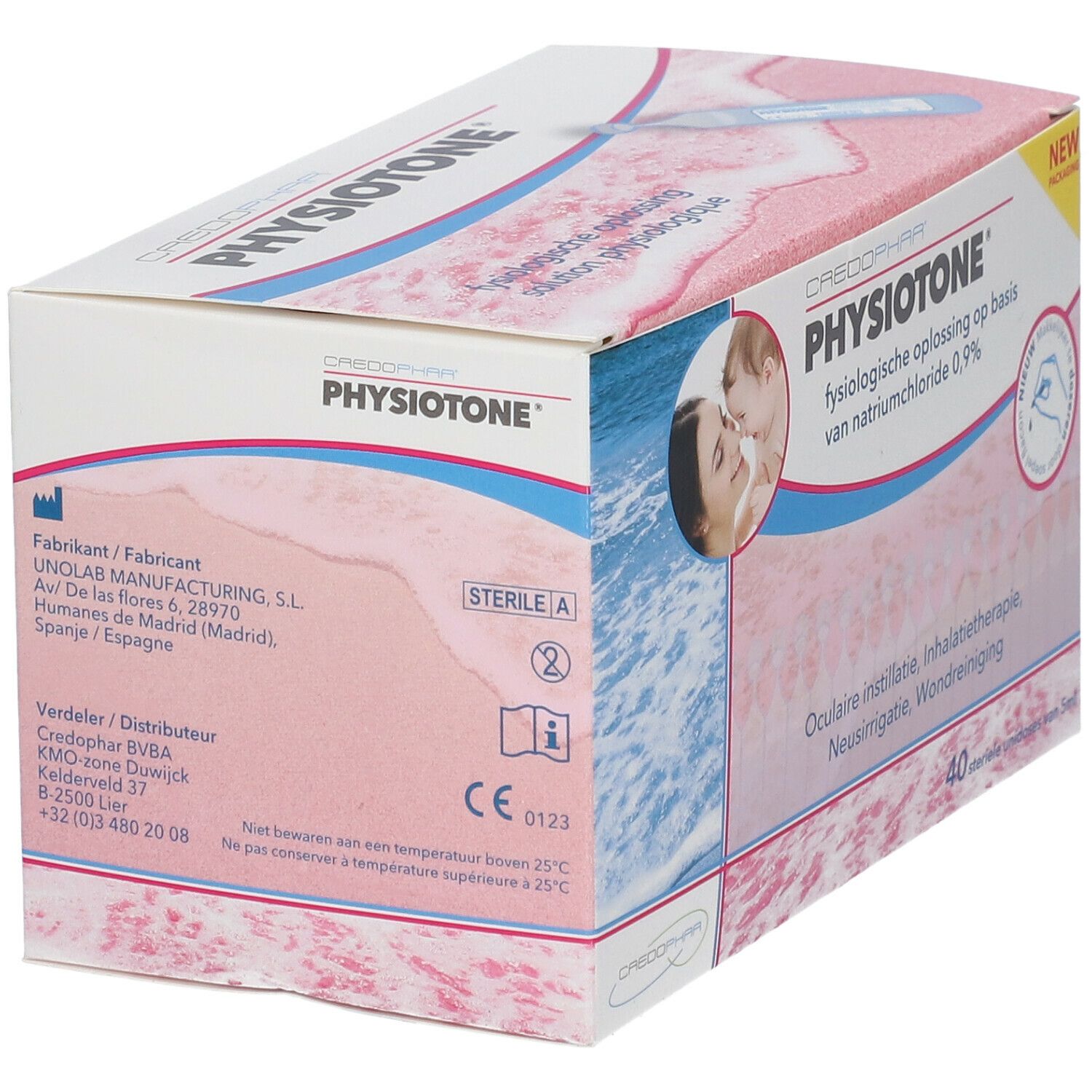 Physiotone® Solution nettoyante physiologique