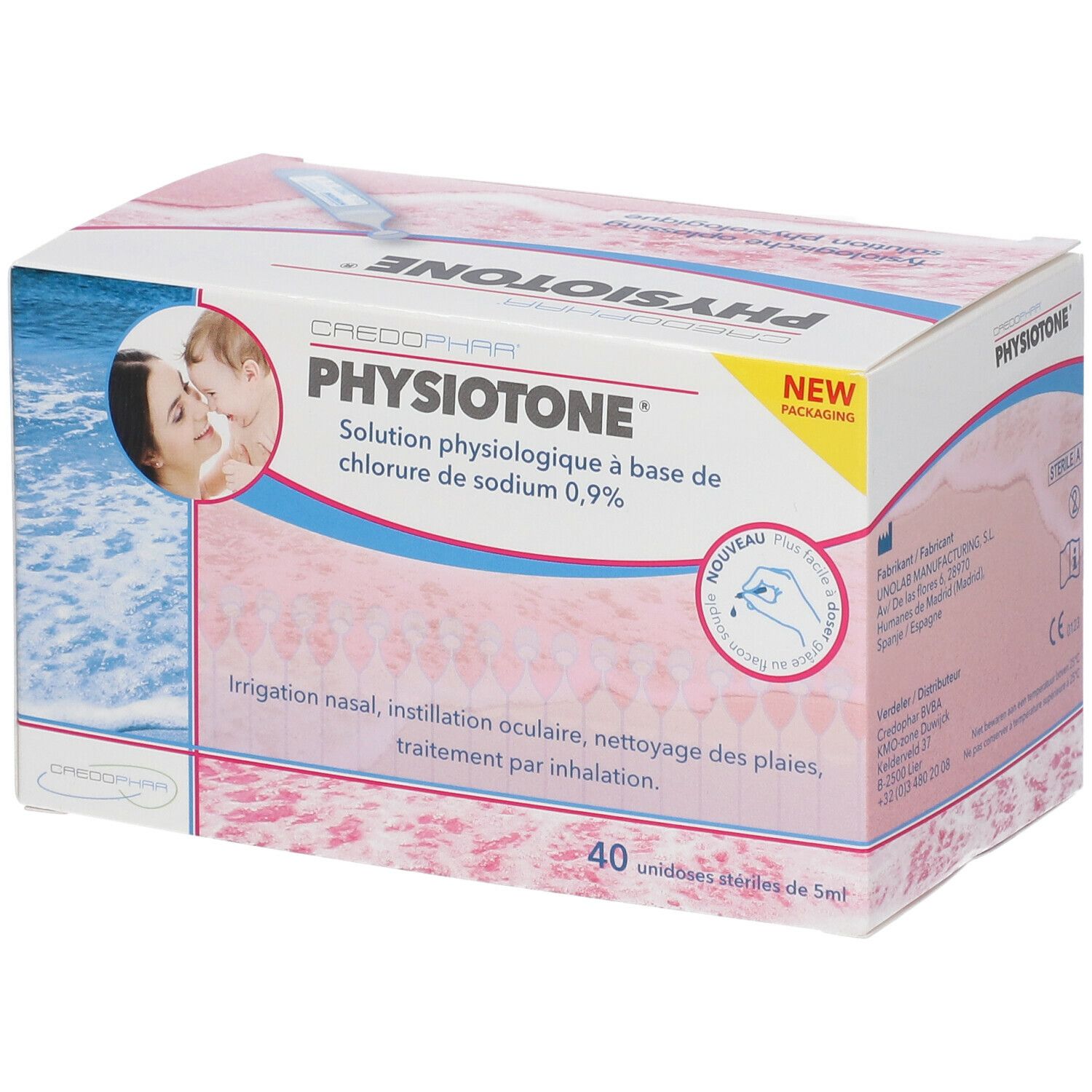 Physiotone® Solution nettoyante physiologique