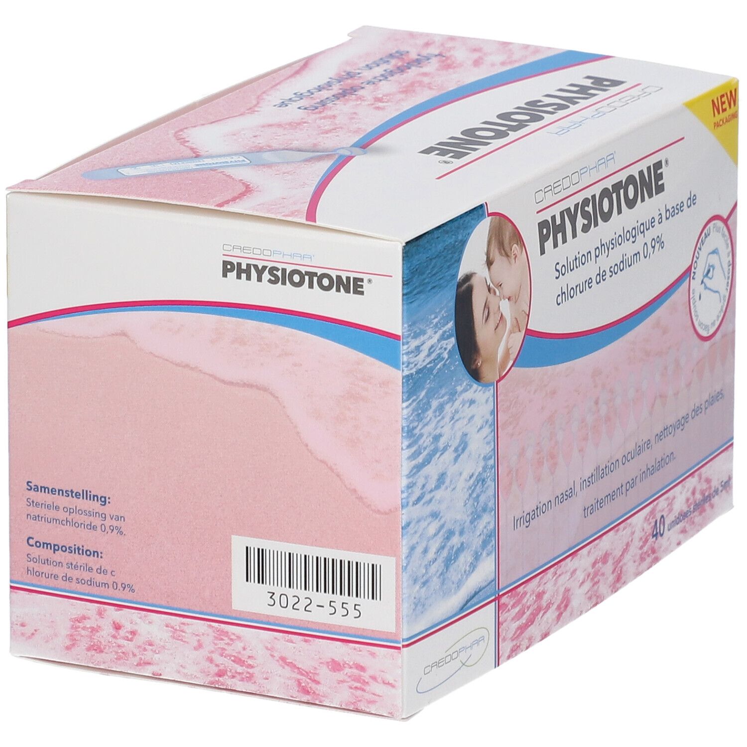 Physiotone® Solution nettoyante physiologique
