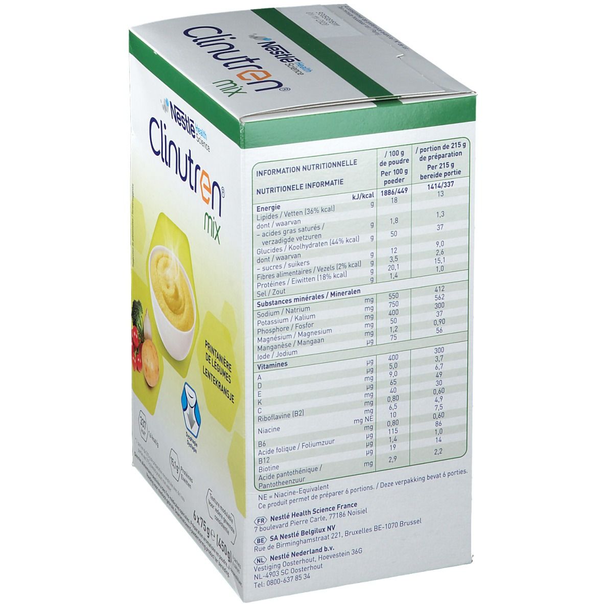 Clinutren Mix Instant Printanière De Légumes