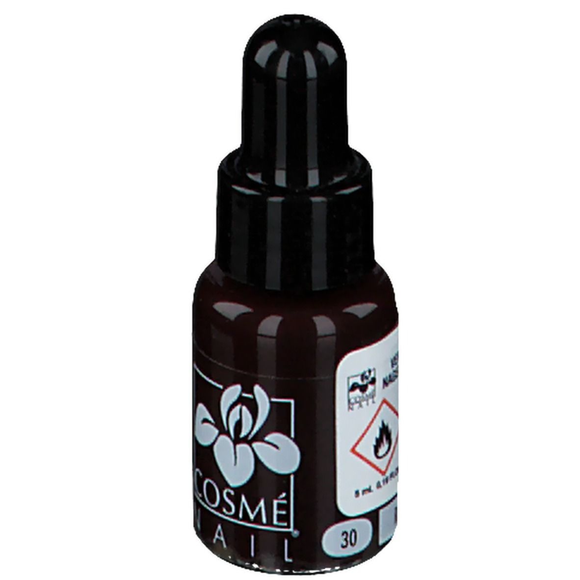 Lisandra Cosménail Vernis à Ongle 30 Rouge Burlat