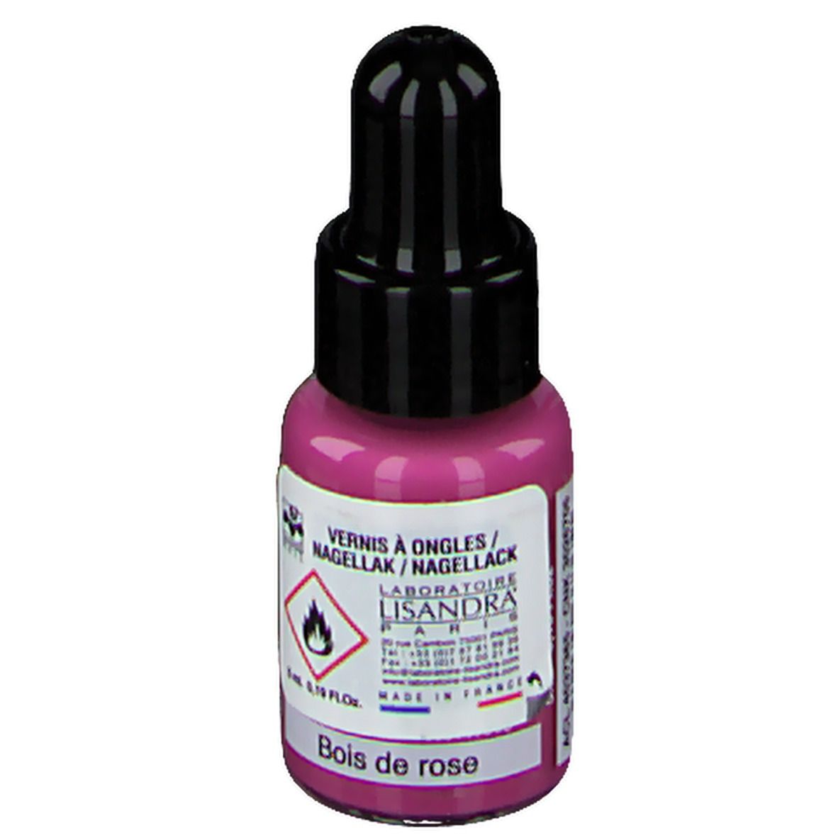Lisandra Cosmé Nail® Vernis à ongles 34 Bois De Rose