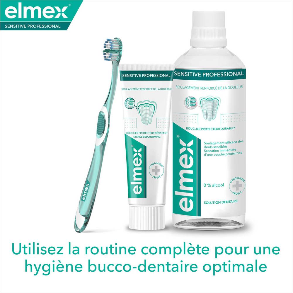 elmex® Sensitive Professional™ Solution dentaire