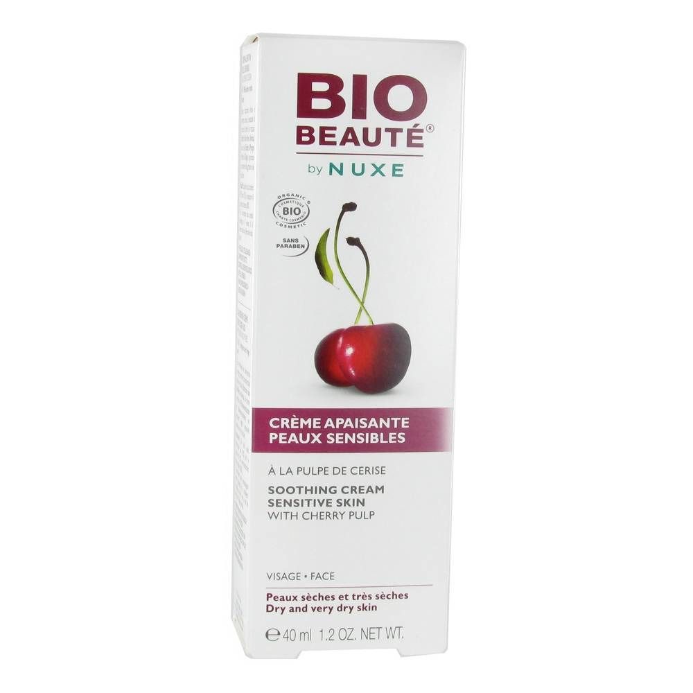 Nuxe Bio Beauté® Crème apaisante à la Pulpe de Cerise