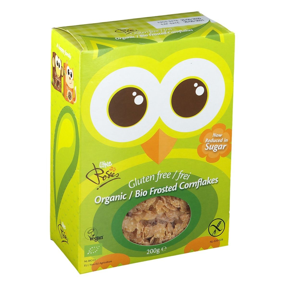Little Rosies Frosted Cornflakes Bio sans gluten