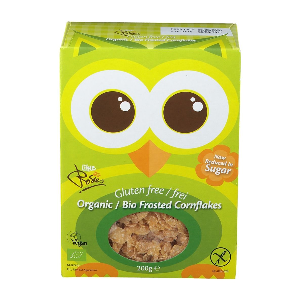 Little Rosies Frosted Cornflakes Bio sans gluten