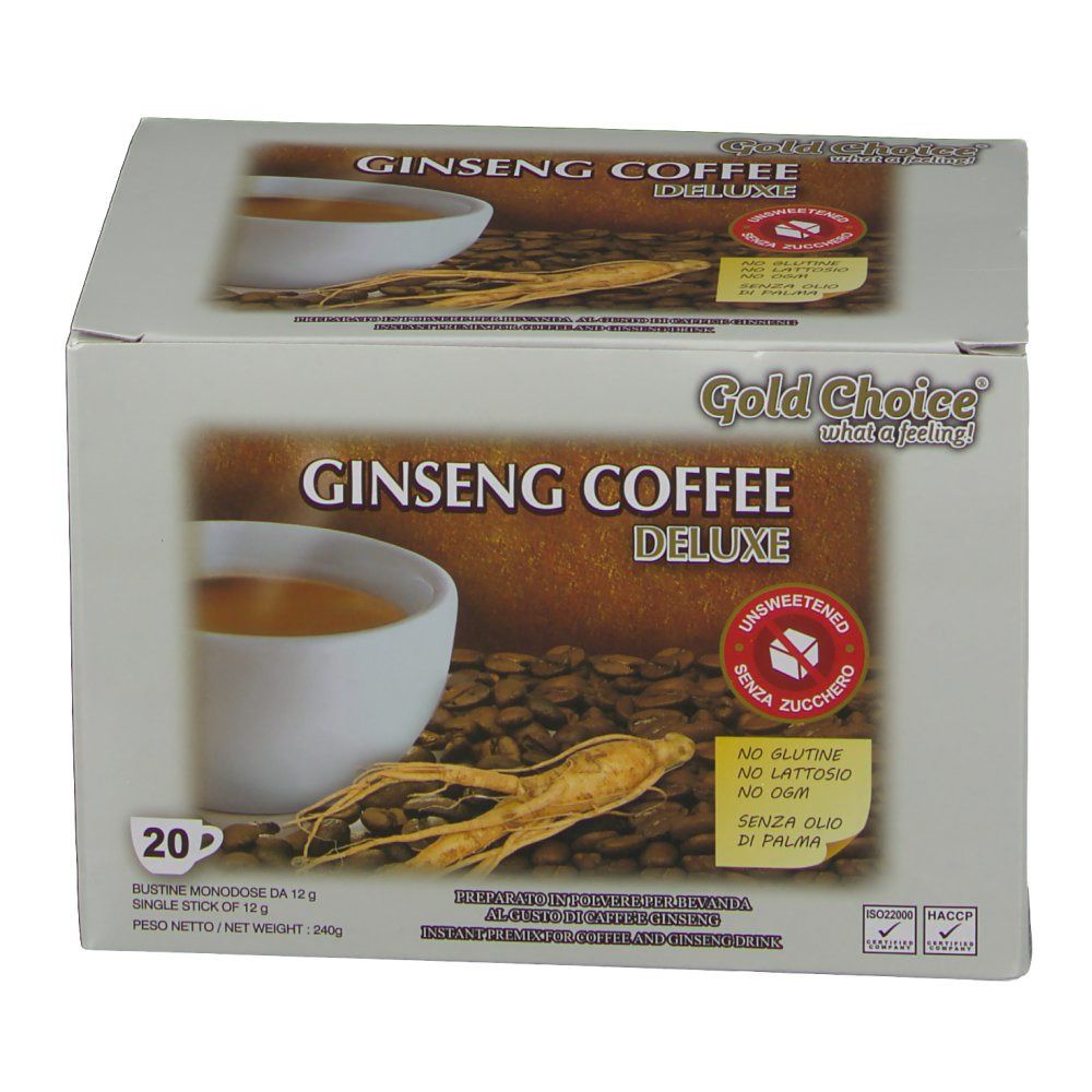 Ginseng Café Non Sucré