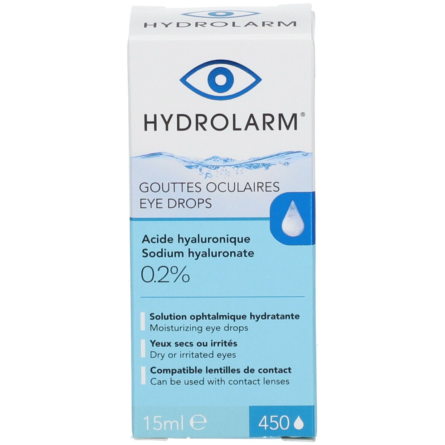 Hydrolarm® Solution opthalmique hydratante