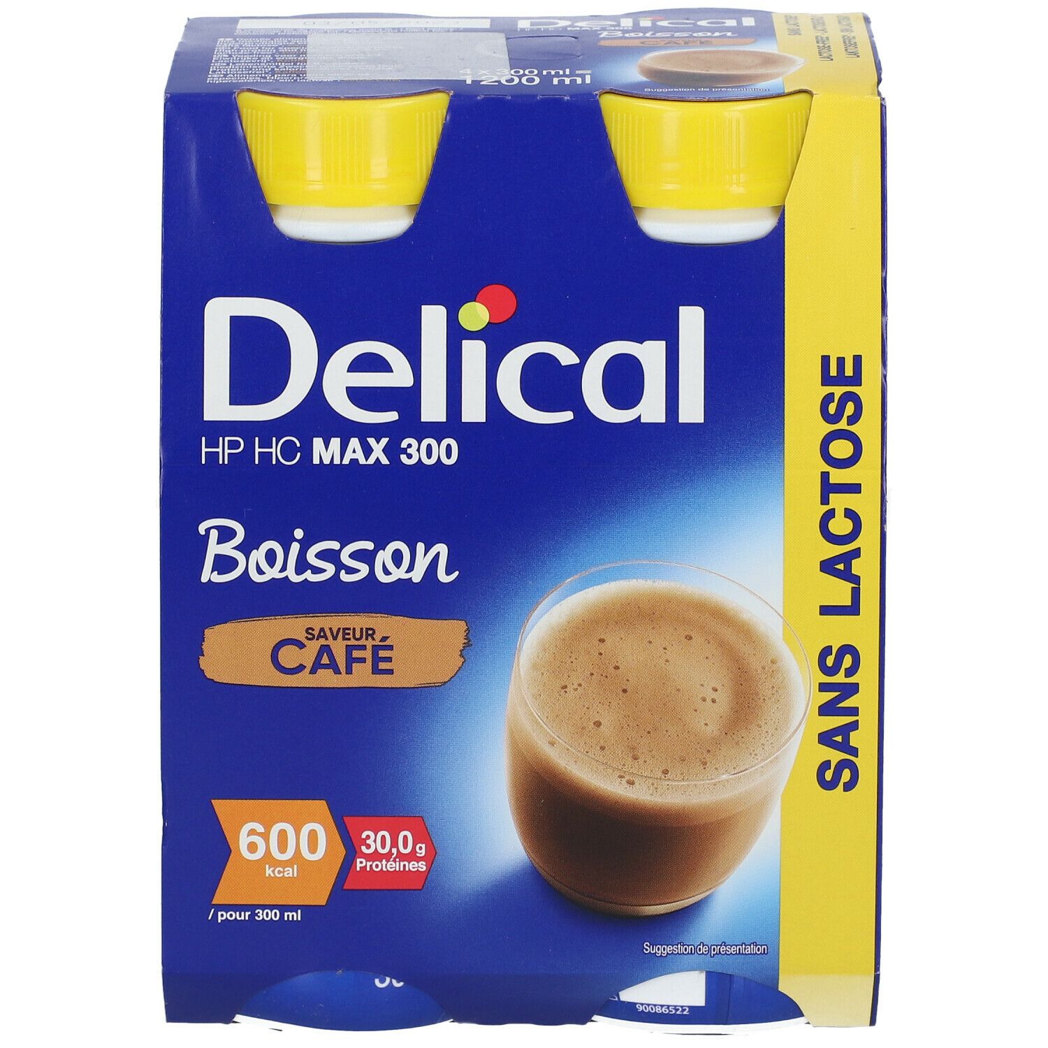 Delical Max 300 Café sans lactose