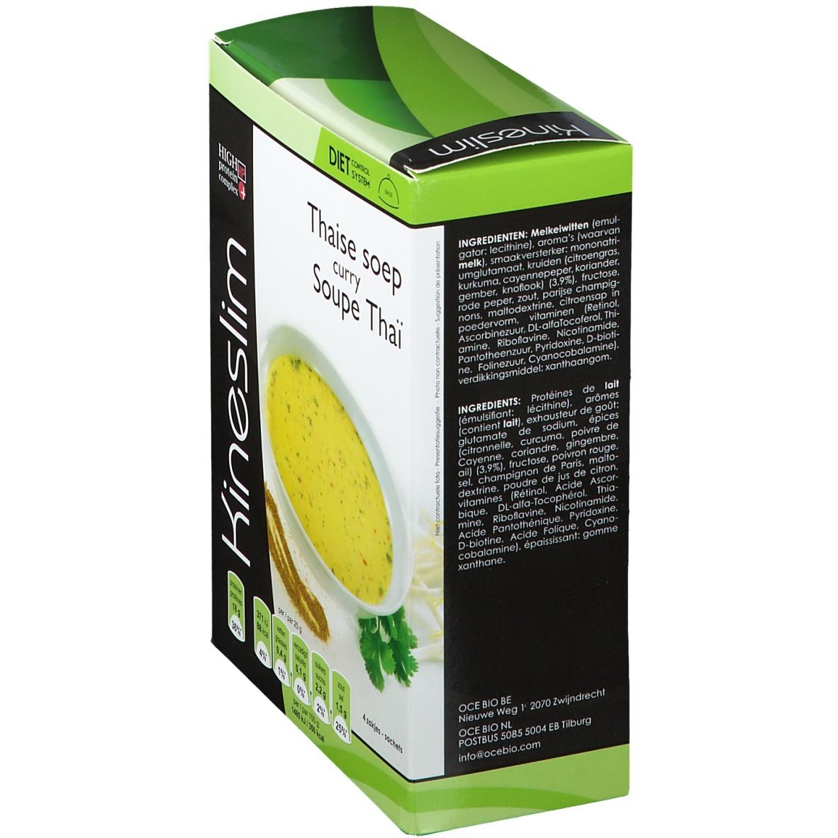 Kineslim Soupe De Curry Thaï