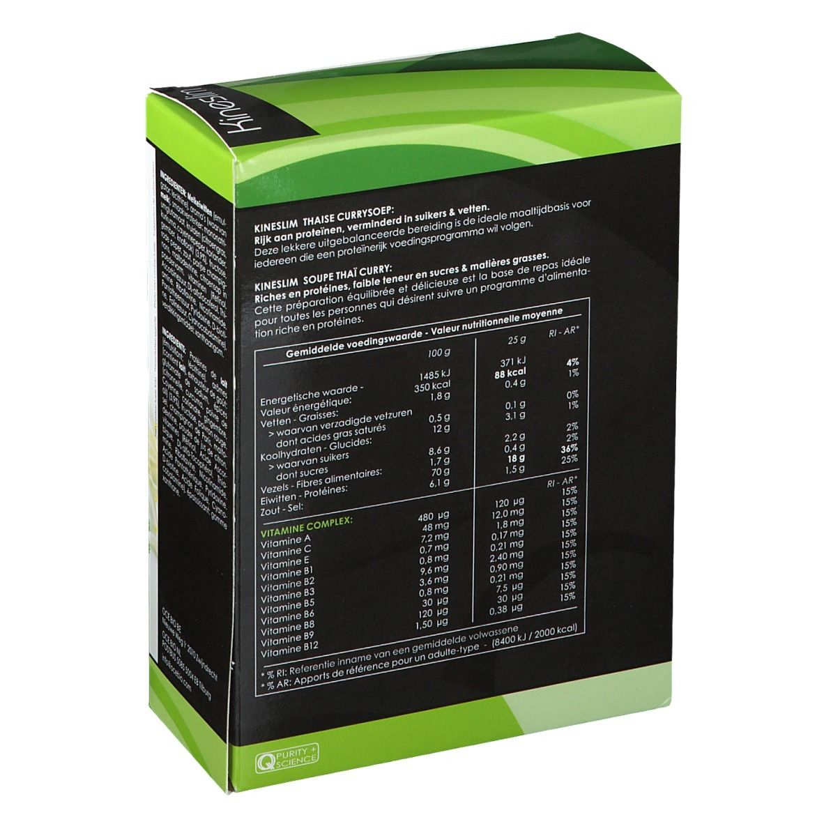 Kineslim Soupe De Curry Thaï