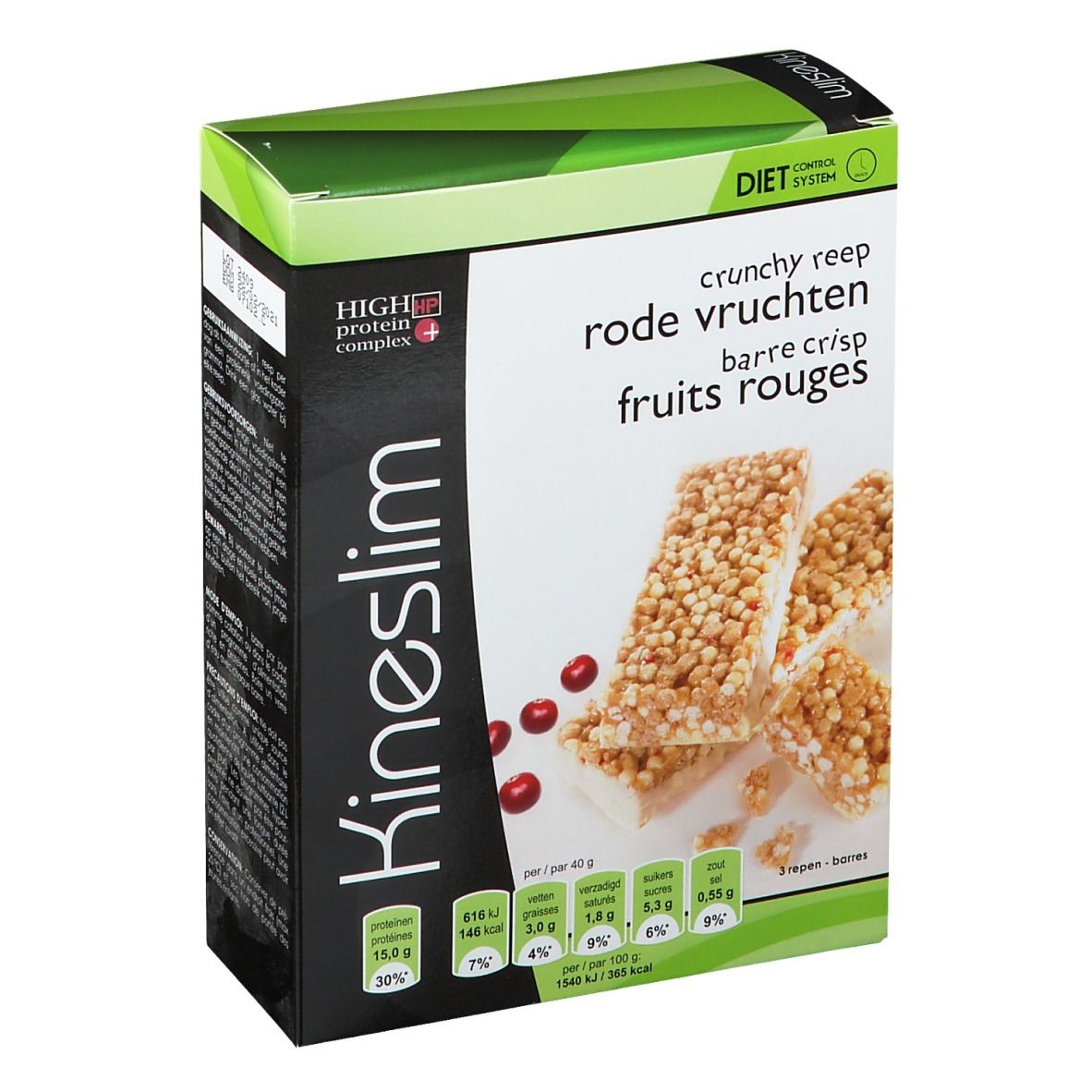 Kineslim Crisp Barre Fruits Rouges