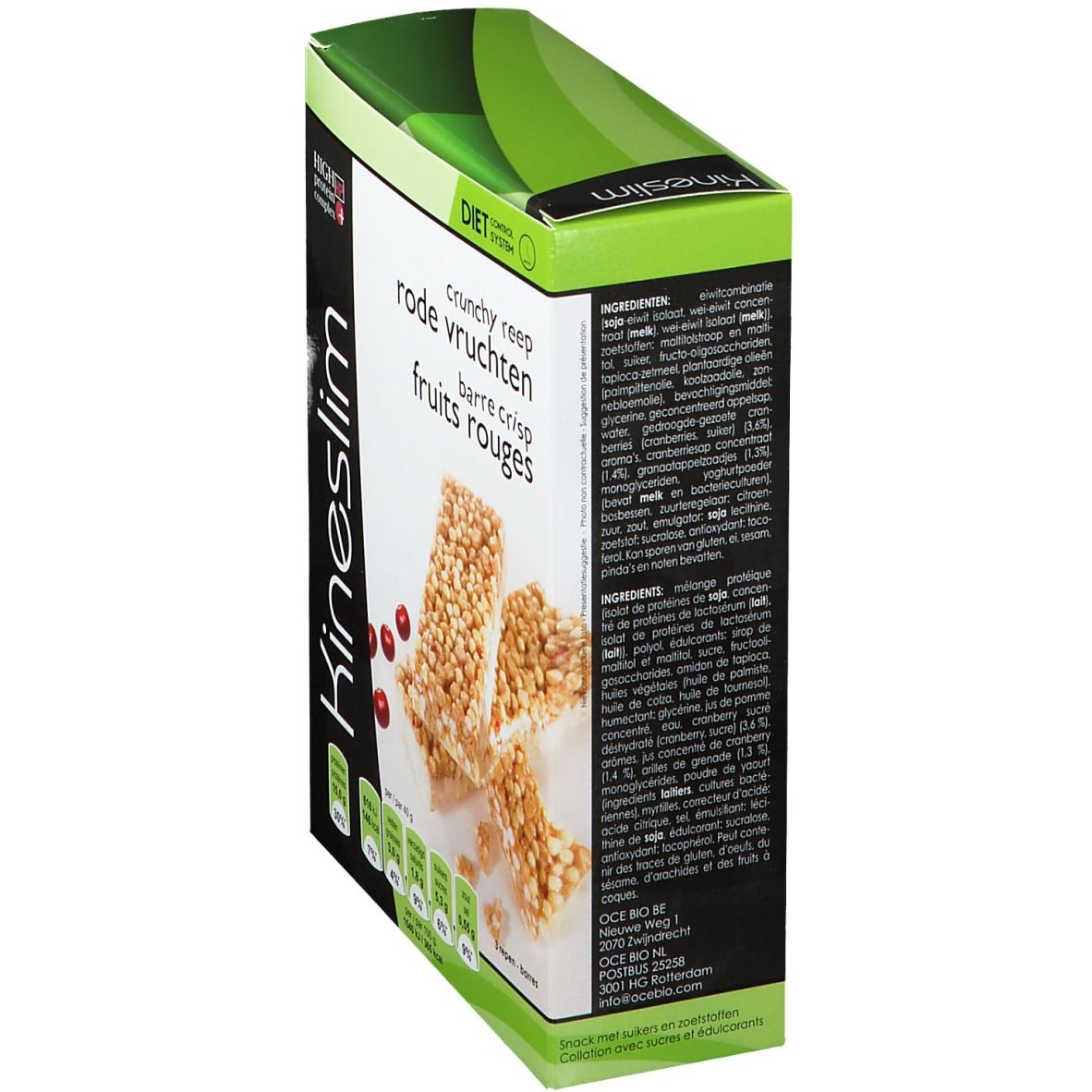 Kineslim Crisp Barre Fruits Rouges