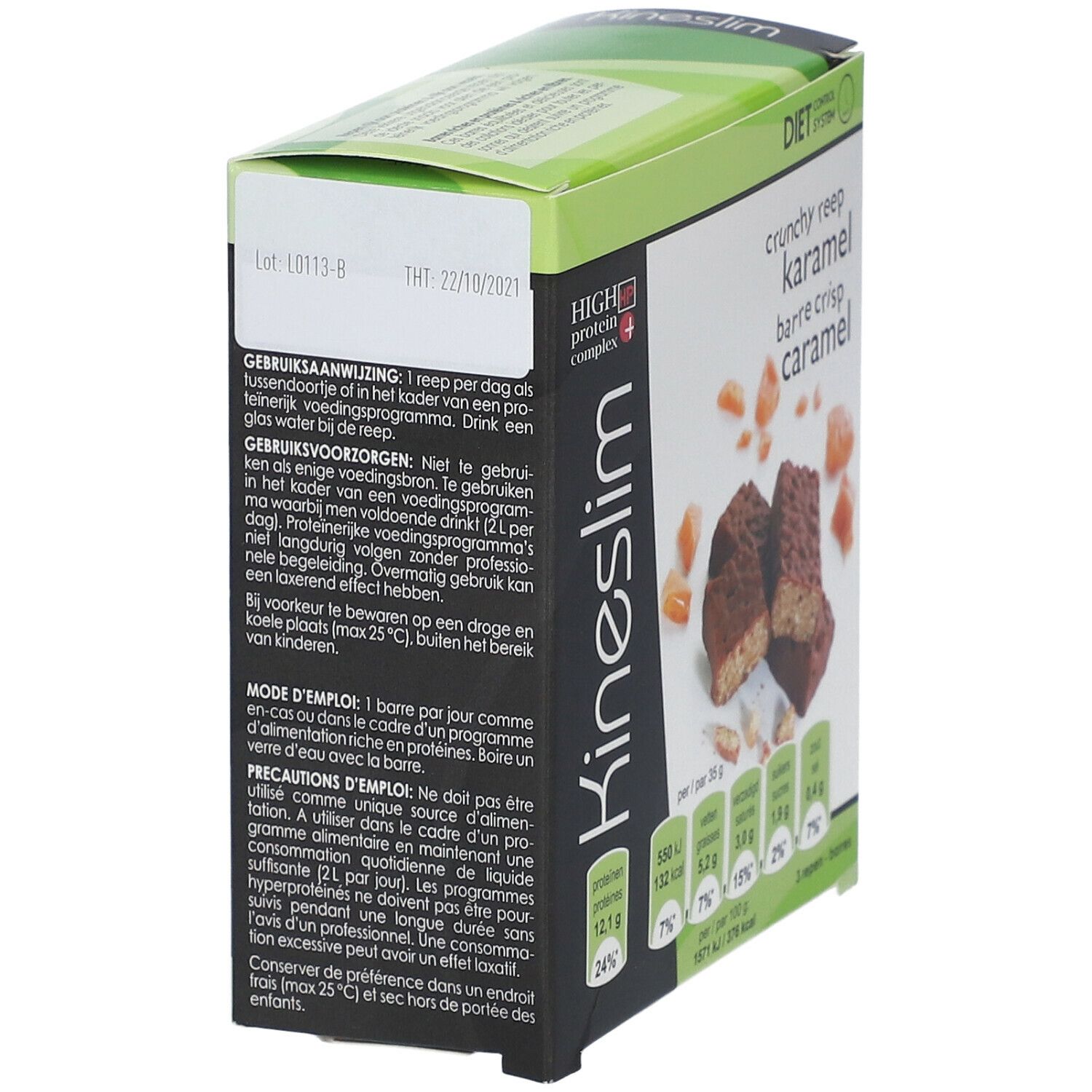 Kineslim Crisp Barre Caramel