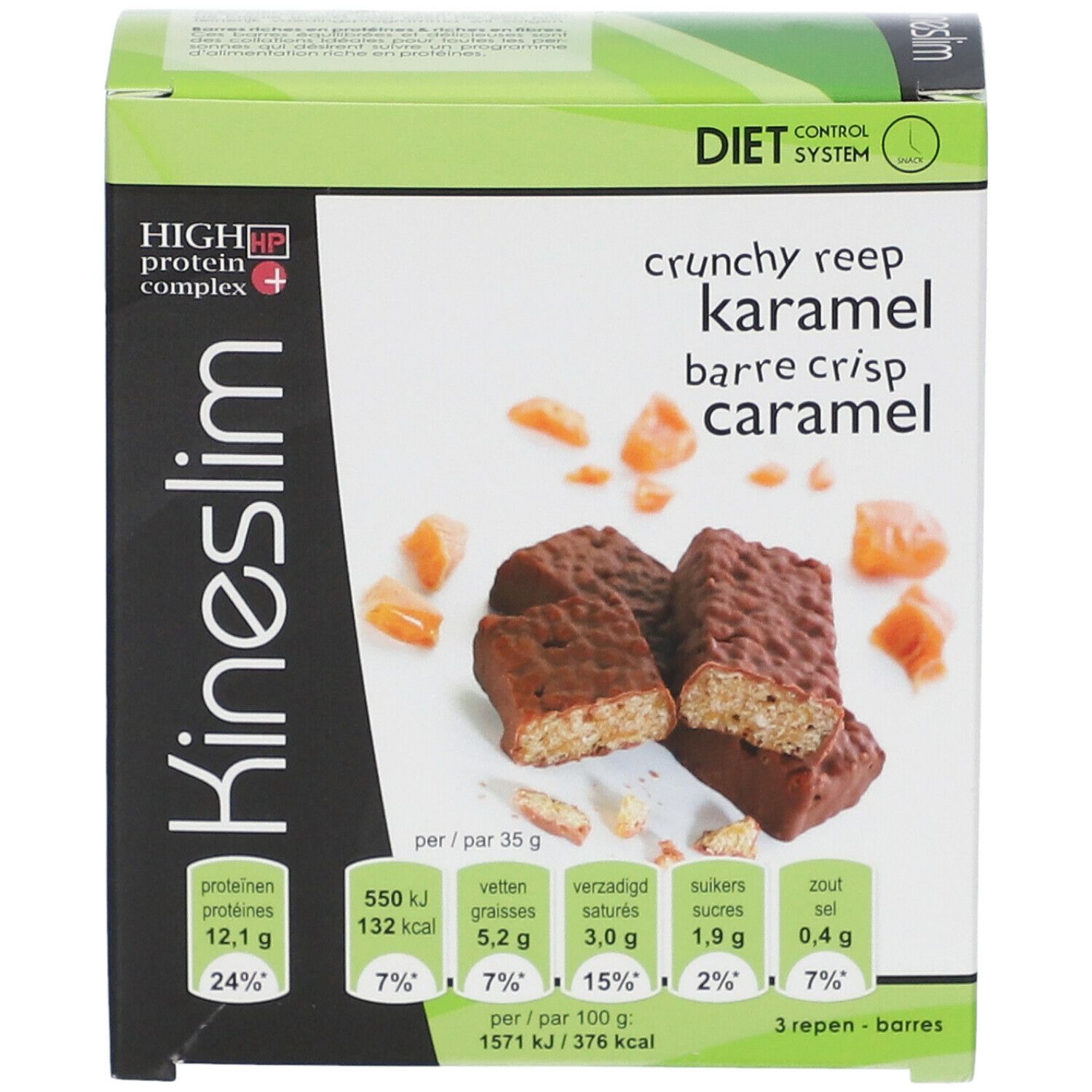 Kineslim Crisp Barre Caramel