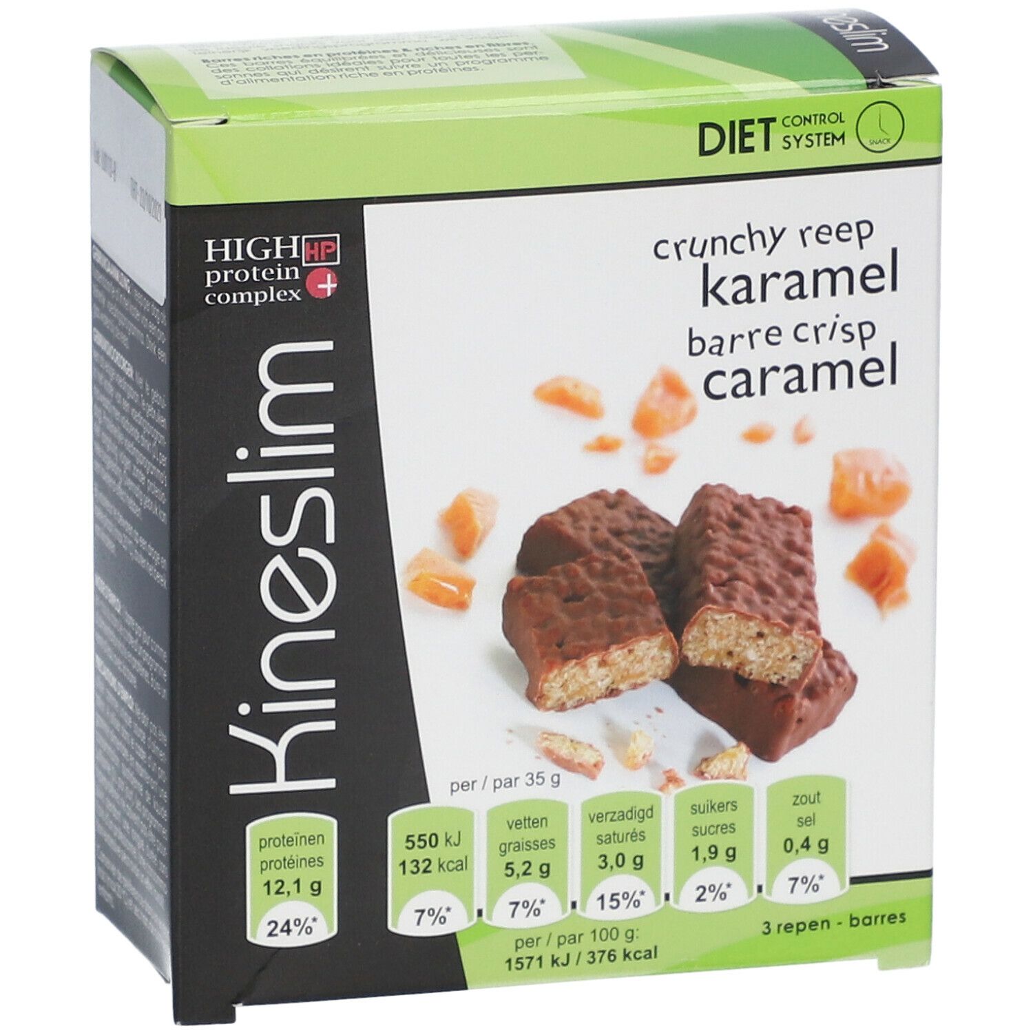 Kineslim Crisp Barre Caramel