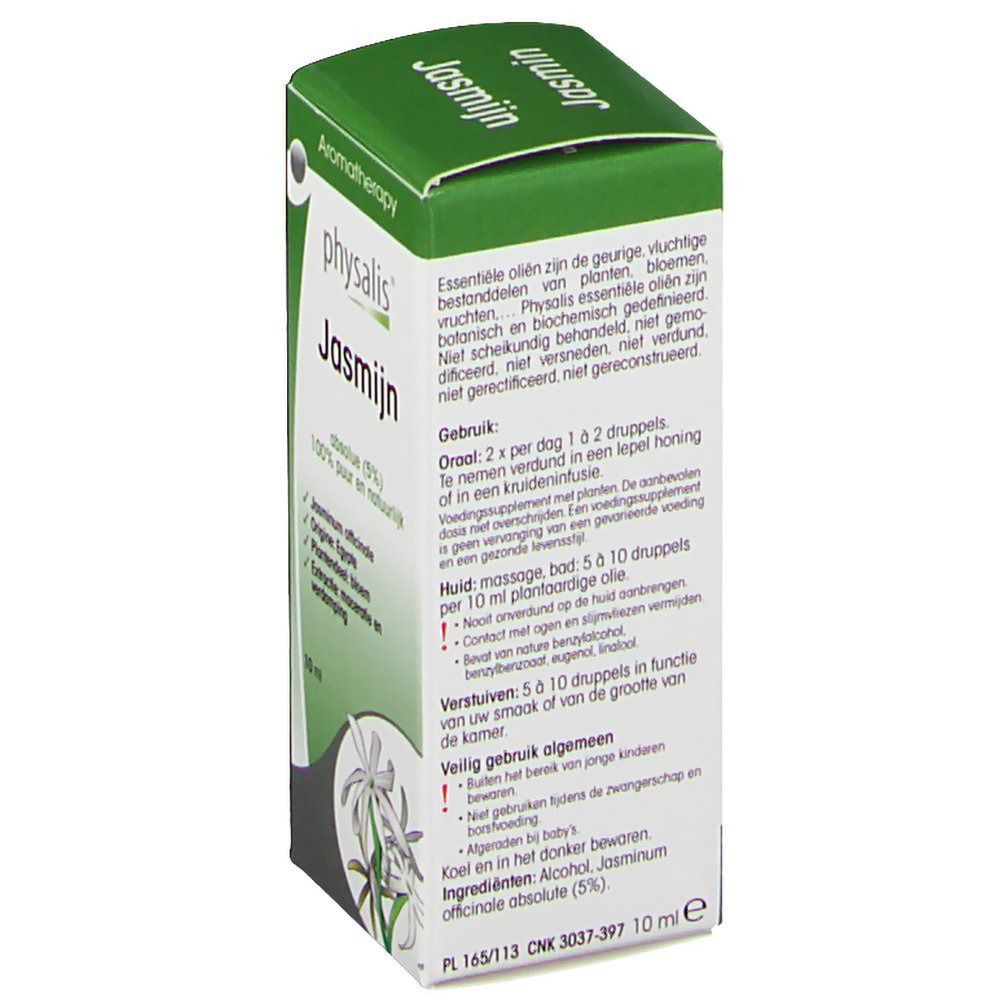 Physalis Jasmin Huile Essentielle Bio