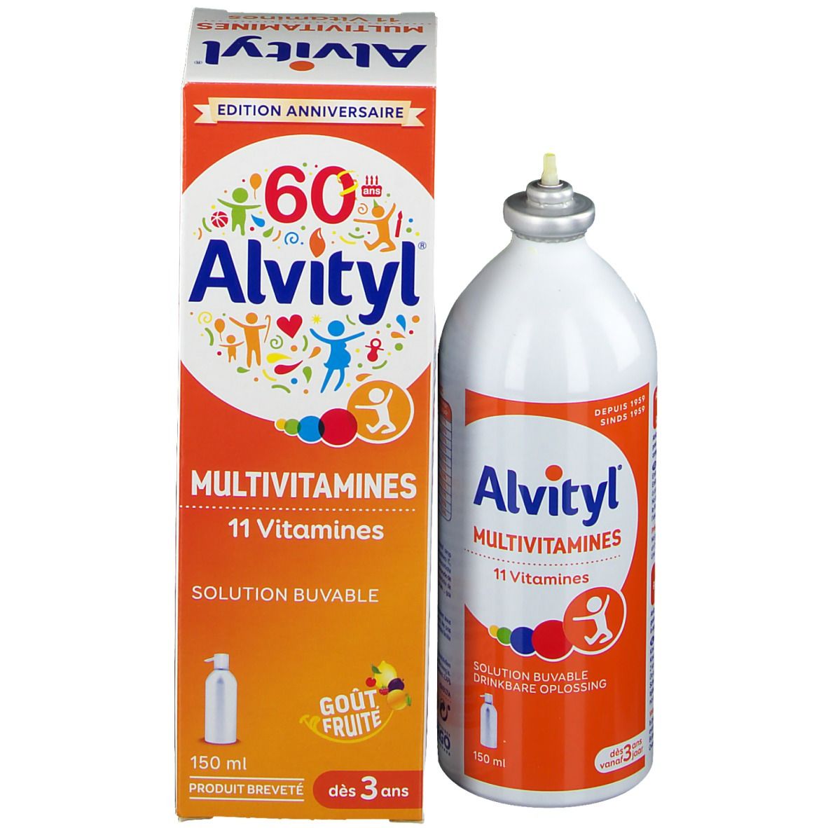 Alvityl® Multivitamines 150 ml - Redcare Pharmacie