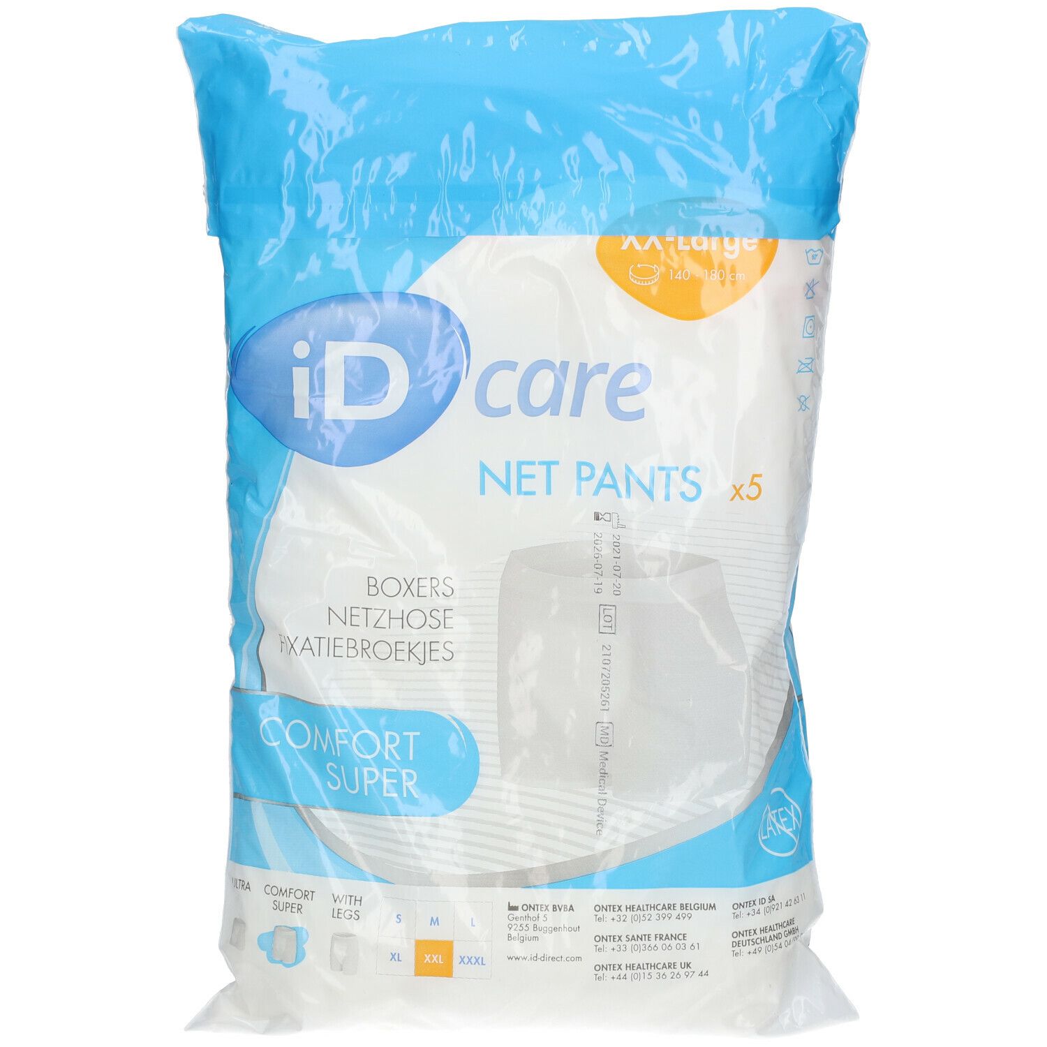 iD Care Net pants XXL Comfort Super 5 pc(s) Redcare Pharmacie