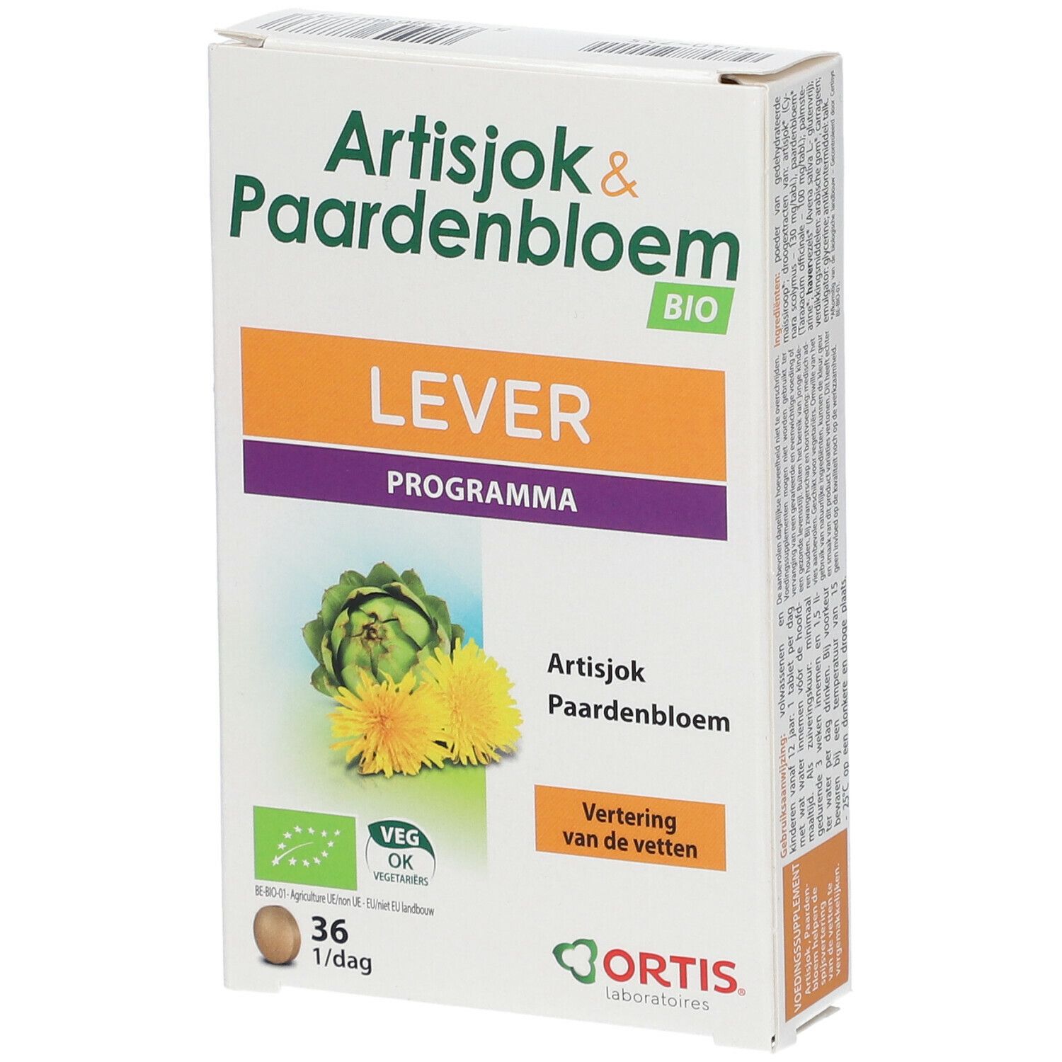 Ortis Artichaut Pissenlit Bio