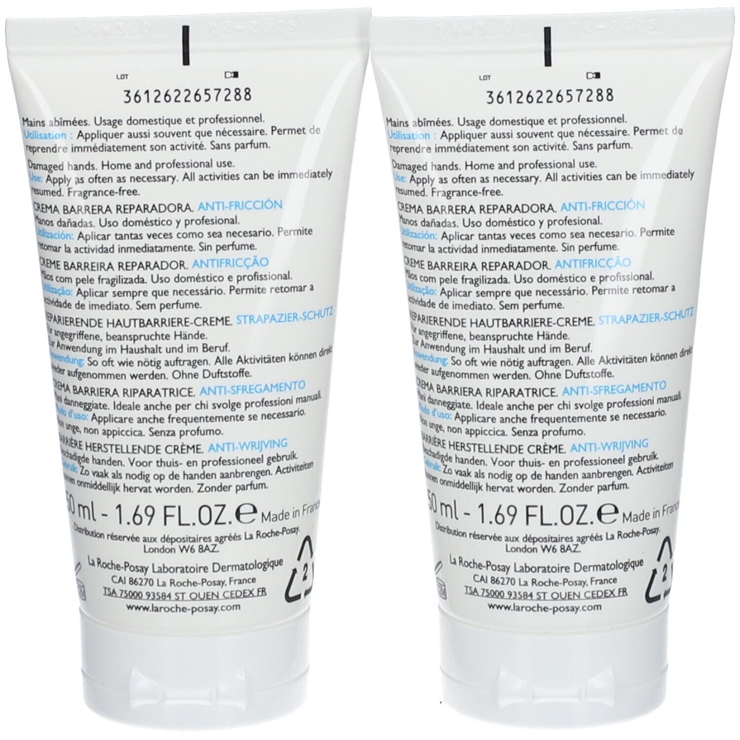 LA ROCHE POSAY Cicaplast Mains Crème barrière réparatrice
