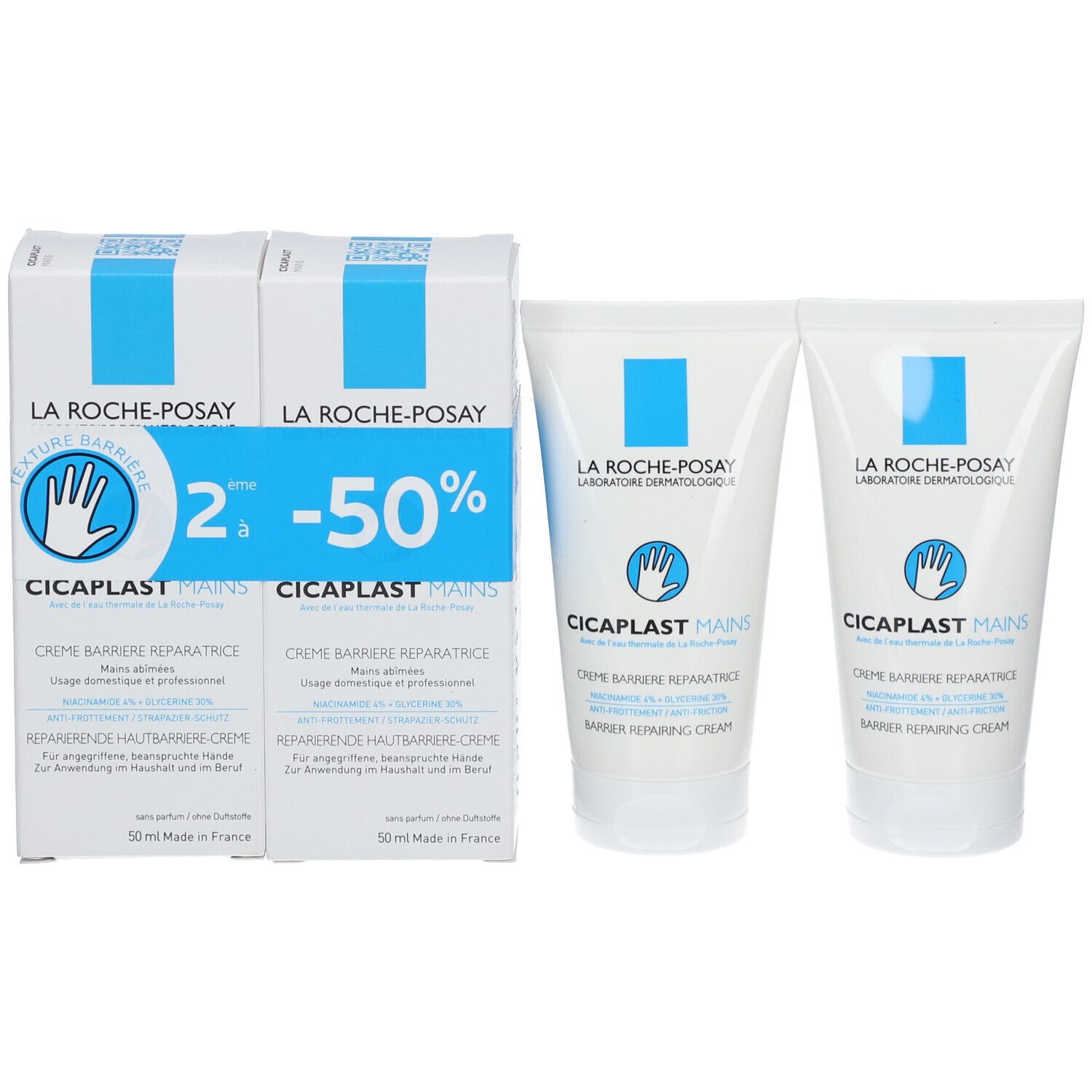 LA ROCHE POSAY Cicaplast Mains Crème barrière réparatrice