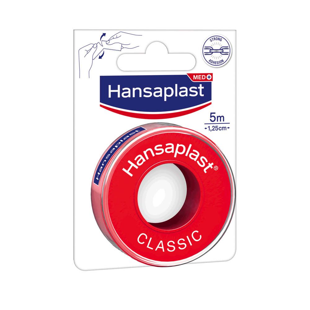 Hansaplast MED Sparadrap Classic 1,25 cm x 5 m