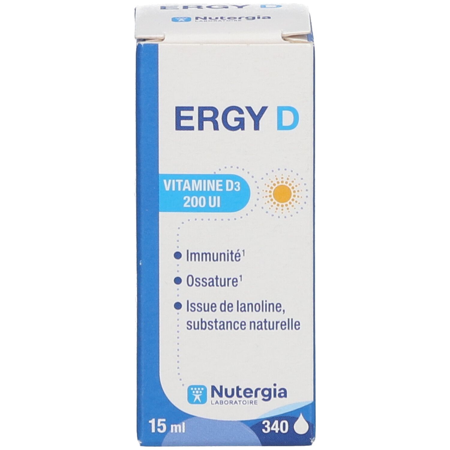Laboratoire Nutergia Ergy D 15 ml - Redcare Pharmacie
