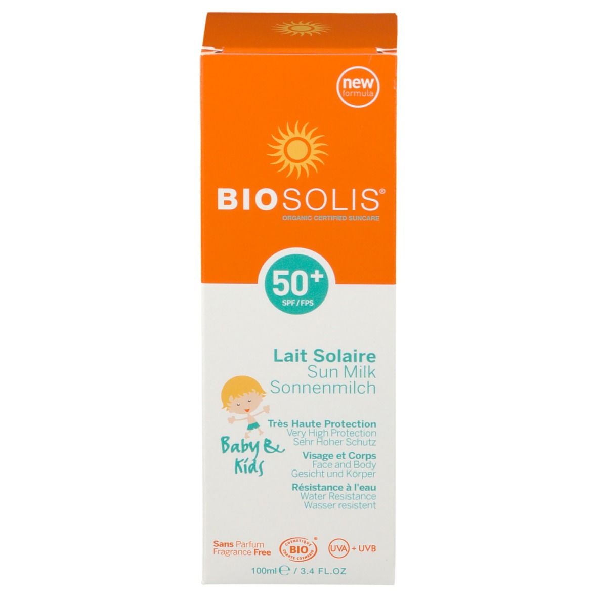 Biosolis® Lait solaire Kids SPF50+